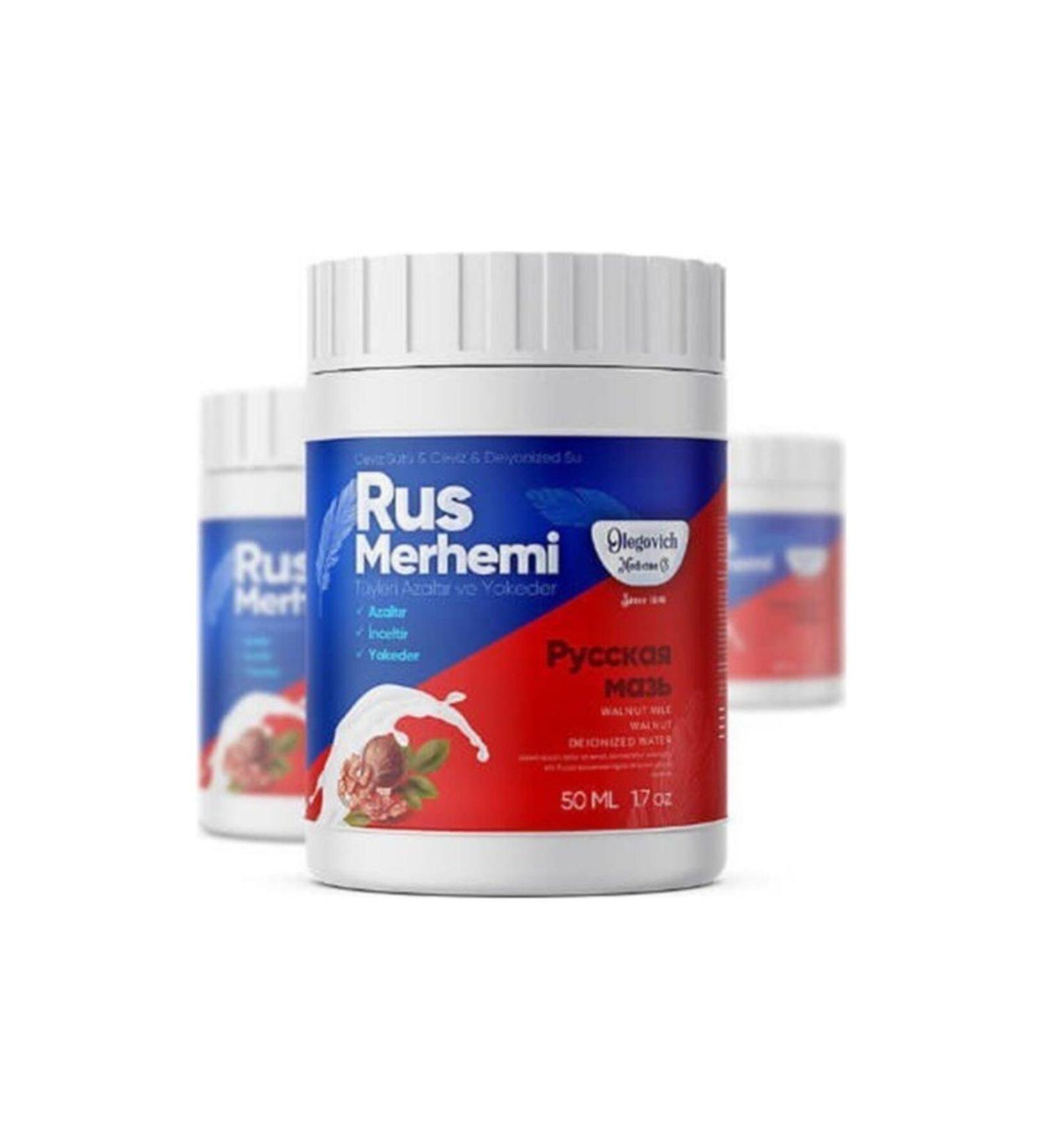 Olegovic Medicine Russian Cream Ointment Hair Reducer 50ml