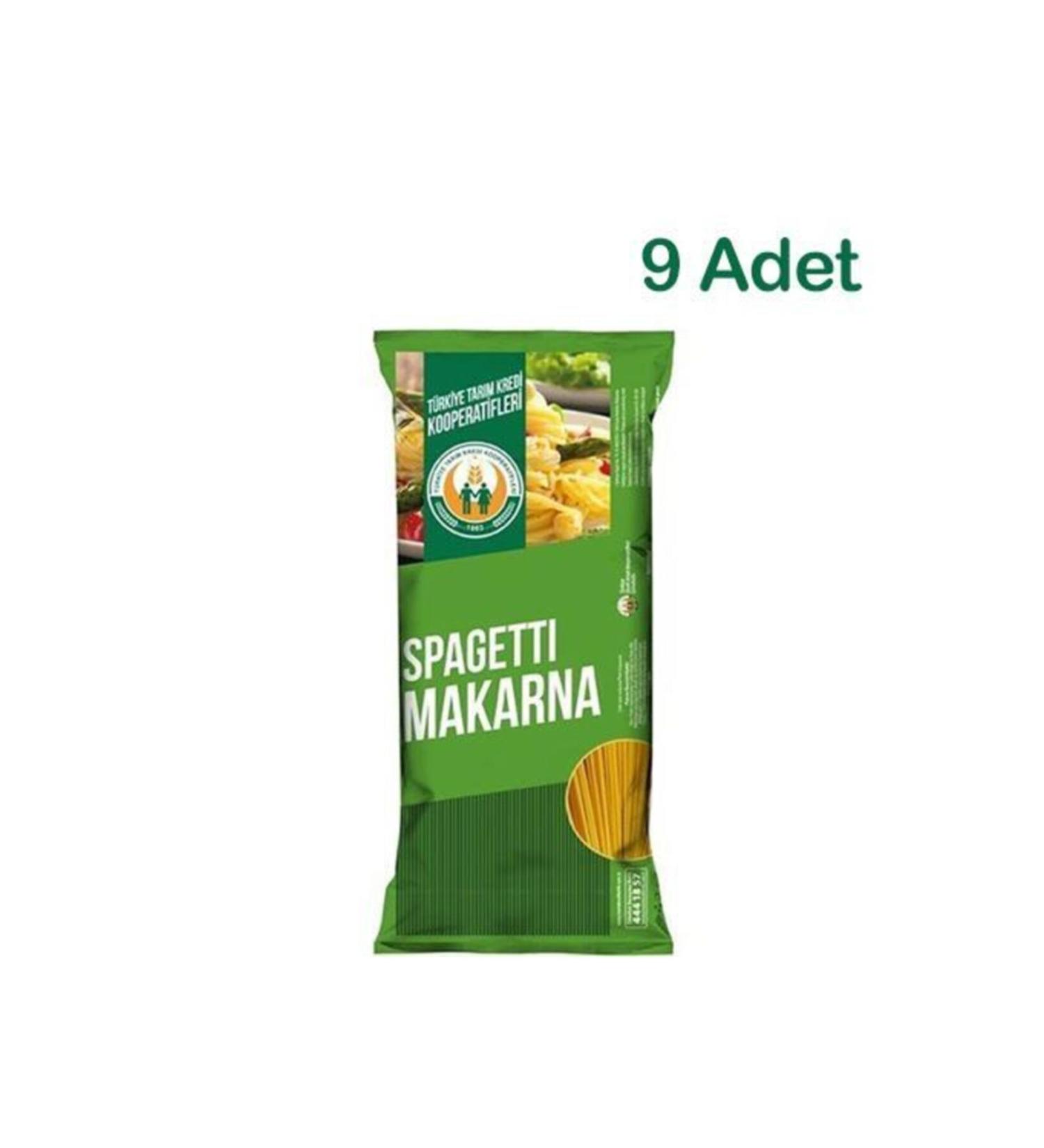 Agricultural Credit Union Agricultural Credit Spaghetti Pasta 500 Gr X 9 Pieces