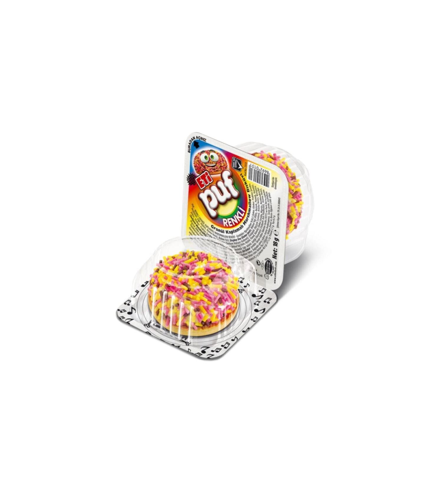 Meat Puf Colored 24 Pieces