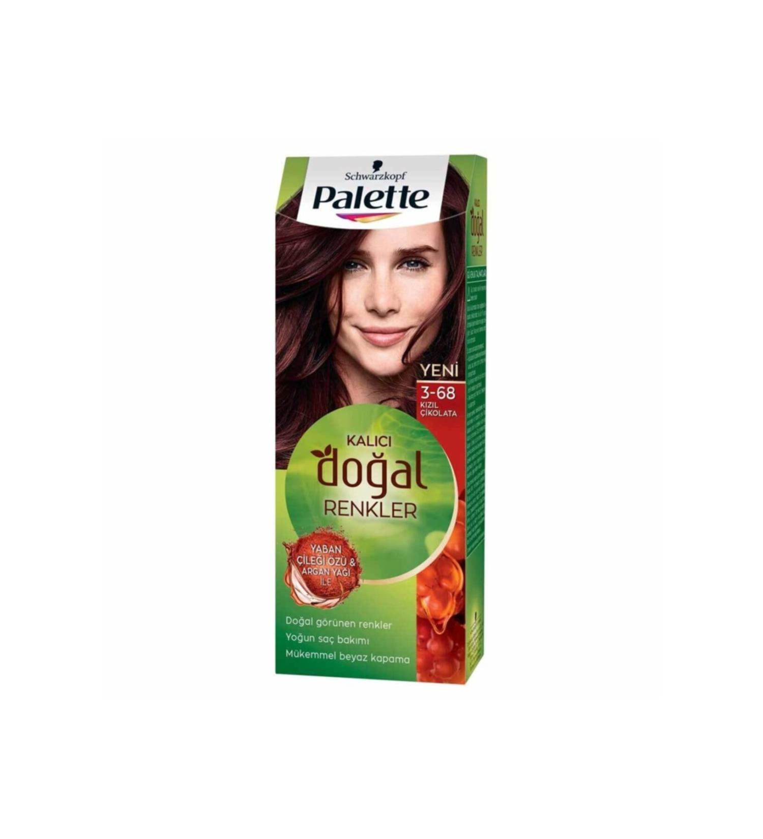 Palette Permanent Natural Colors 3-68 Red Chocolate