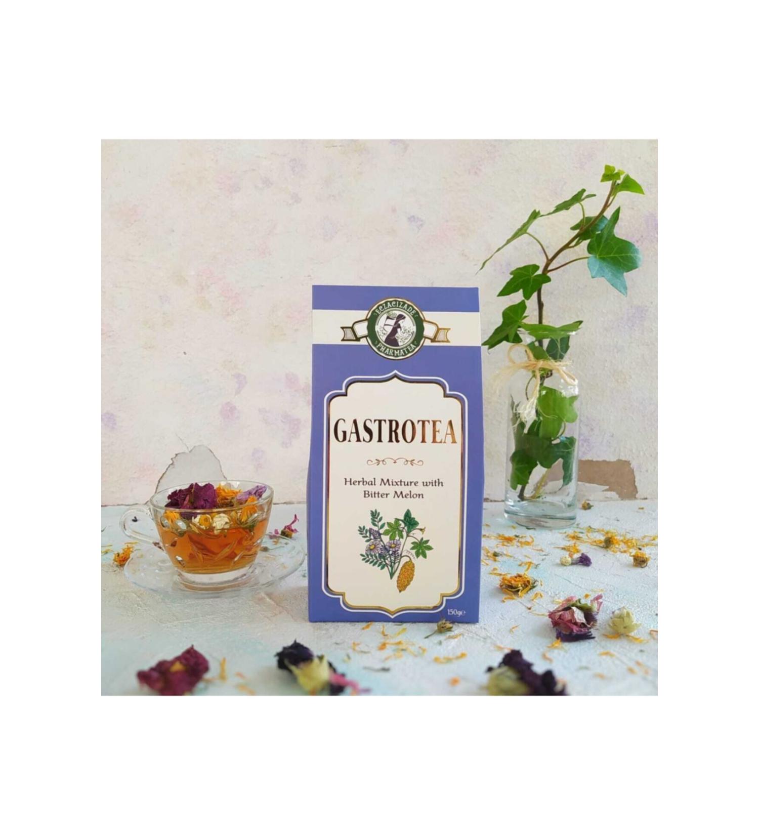 PHARMATEA Gastrotea (Herbal Mixture Containing Pomegranate-Licorice Root-Chamomile-Black Cumin)-150g