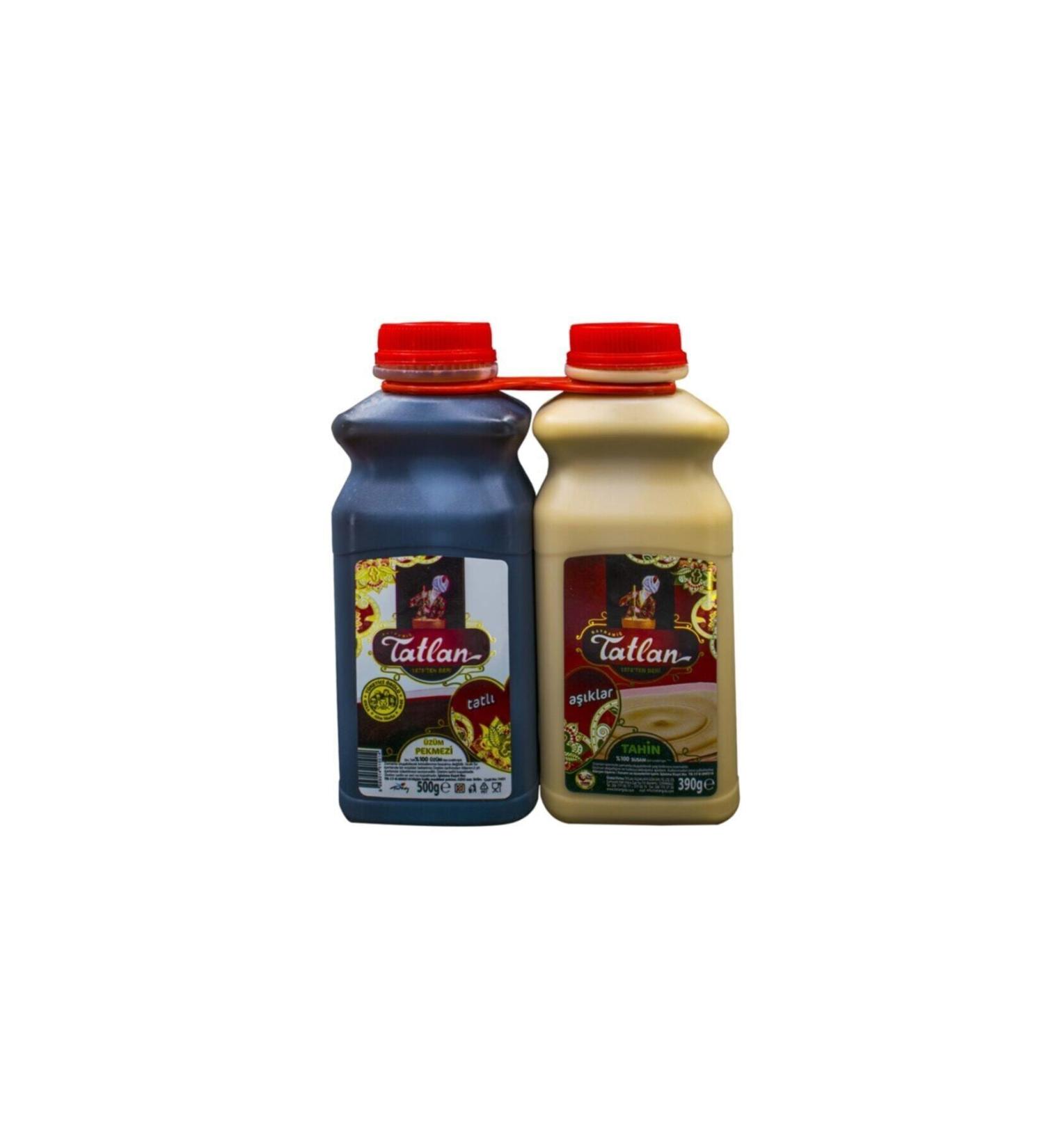 Tatlan Sweet Lover Tahini 390 Gr + Molasses 500 Gr