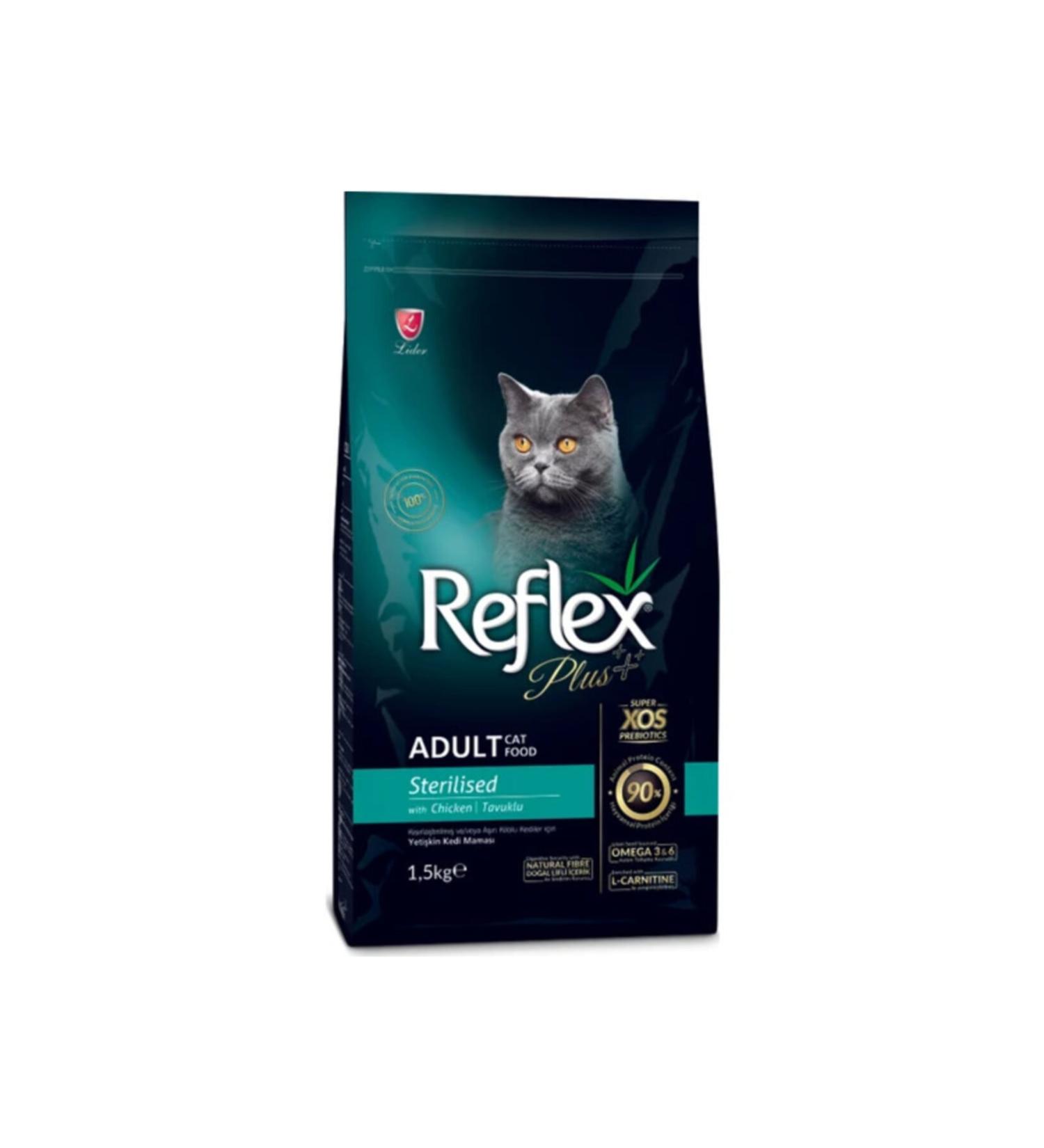 Reflex Sterilized Chicken Sterilized Adult Cat Food 1.5 Kg