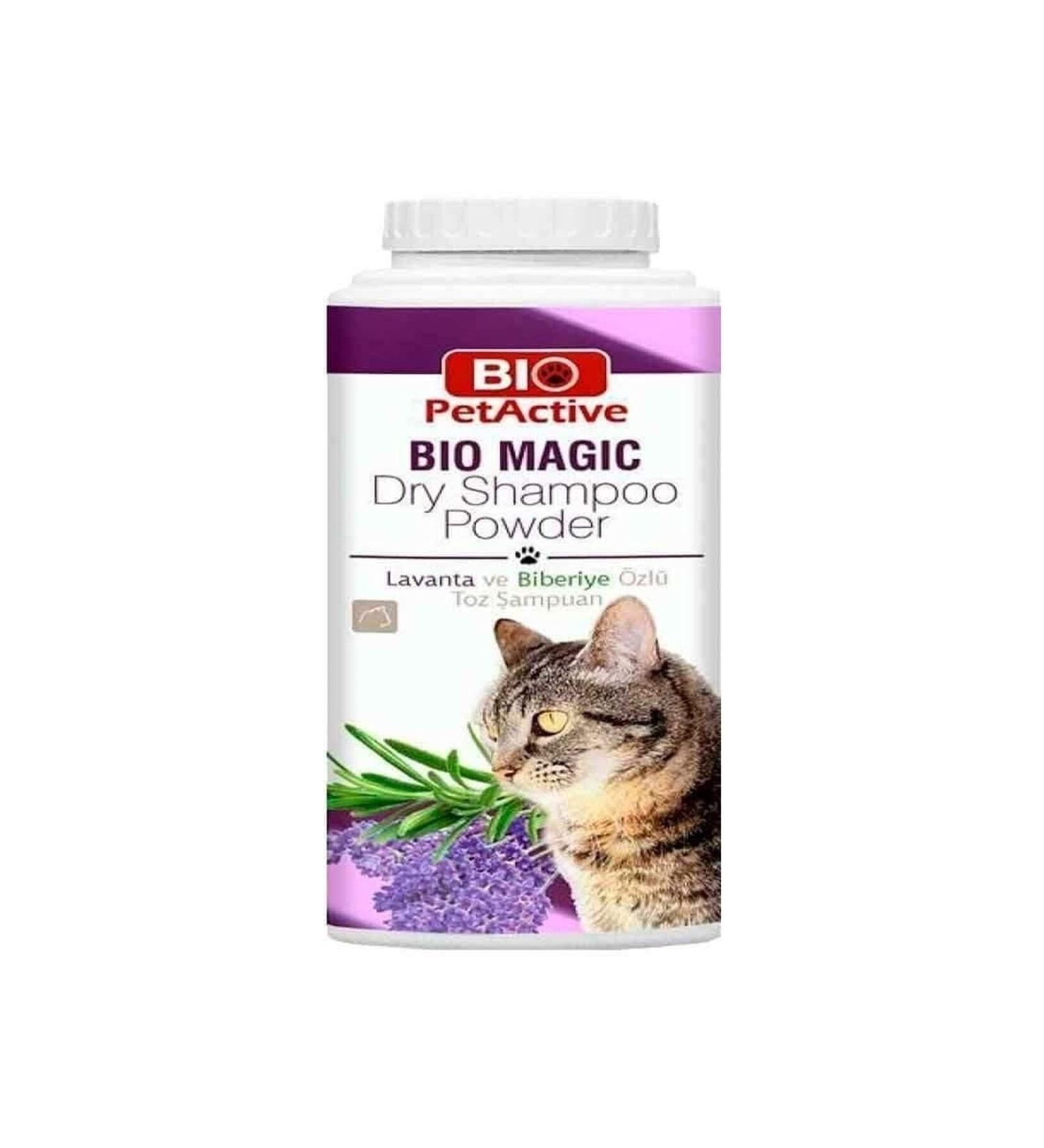Pet Active Lavender and Rosemary Essence Dry Cat Shampoo 150 Gr