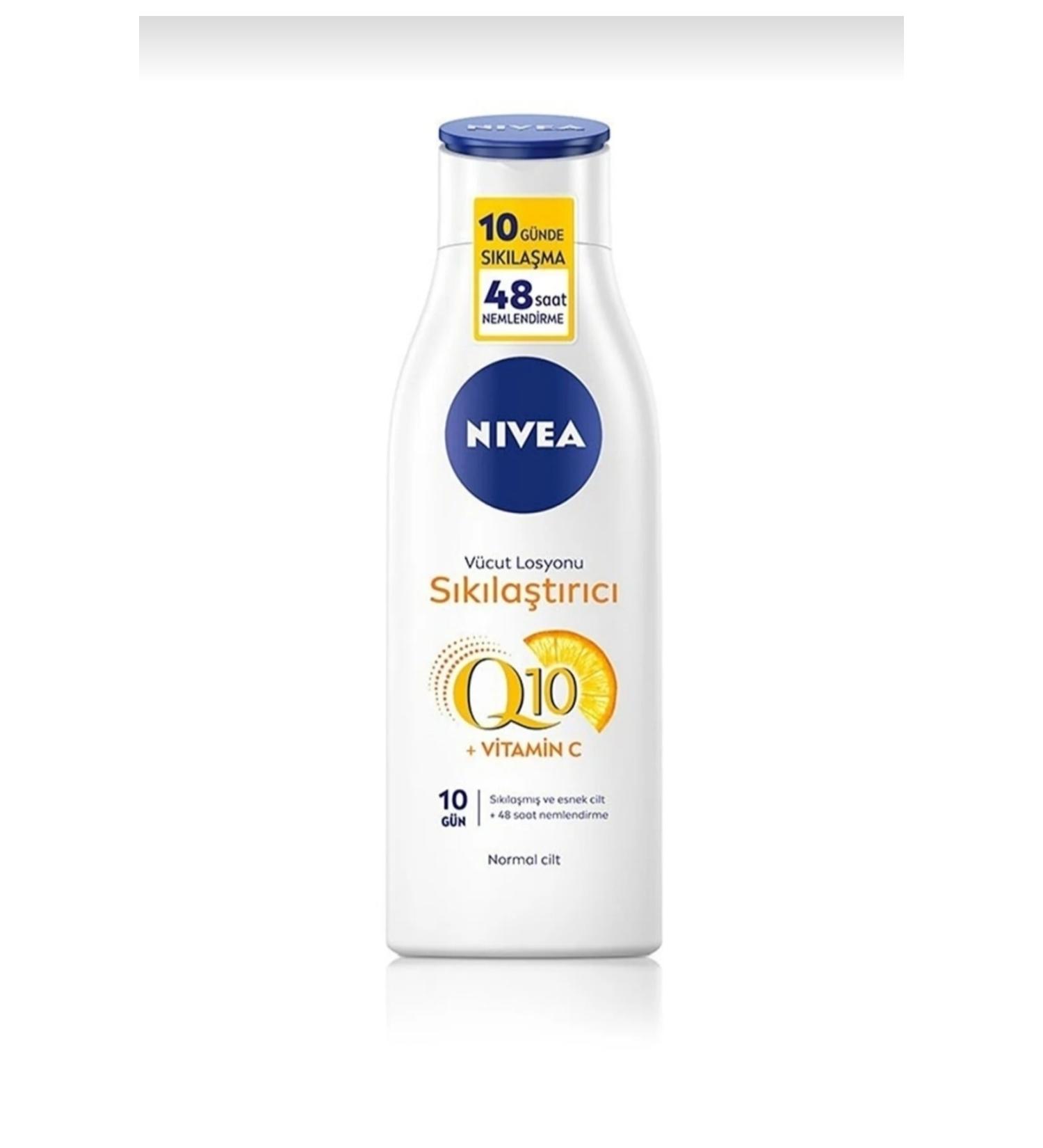 NIVEA Firming Body Lotion Q10 Vitamin C 250ml 48 Hour Moisturizing Firming in 10 Days - Buy Online on GoSupps.com