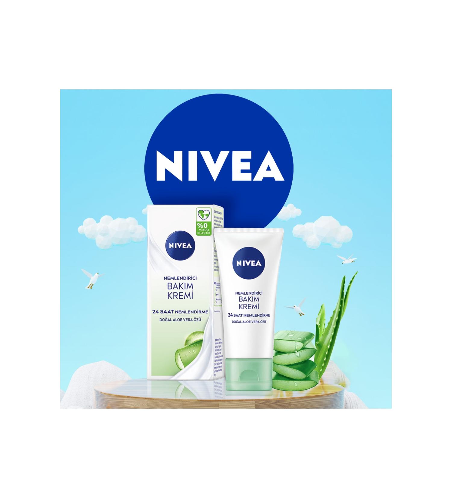 NIVEA Moisturizing Care Cream Aloe Vera Extract - Buy Online on GoSupps.com