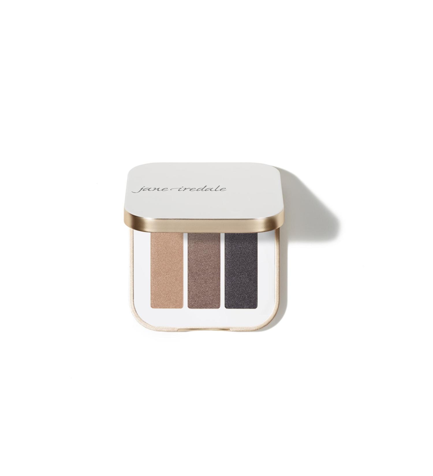 Jane Iredale Purepressed Eye Shadow Triple # Brown Sugar - Buy Online on GoSupps.com