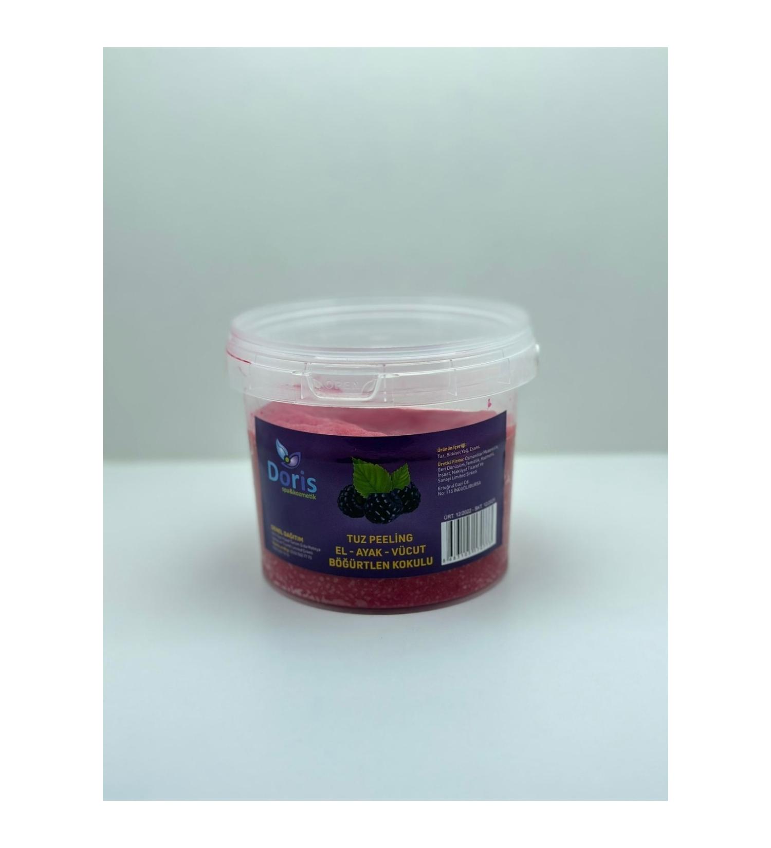 Doris Spa Blackberry Sea Salt Hand-foot-body Peeling 500 Gr.