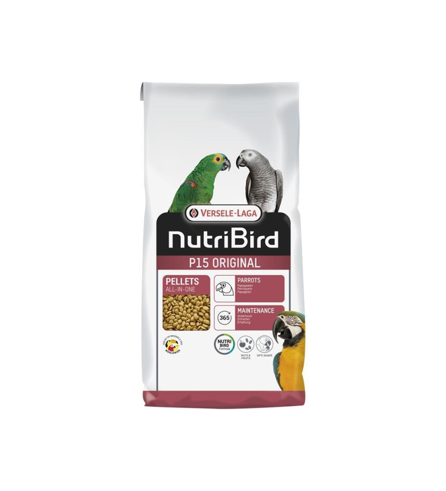 Versele Laga Nutribird P15 Pellet Original Parrot Food 10 Kg - Buy Online on GoSupps.com