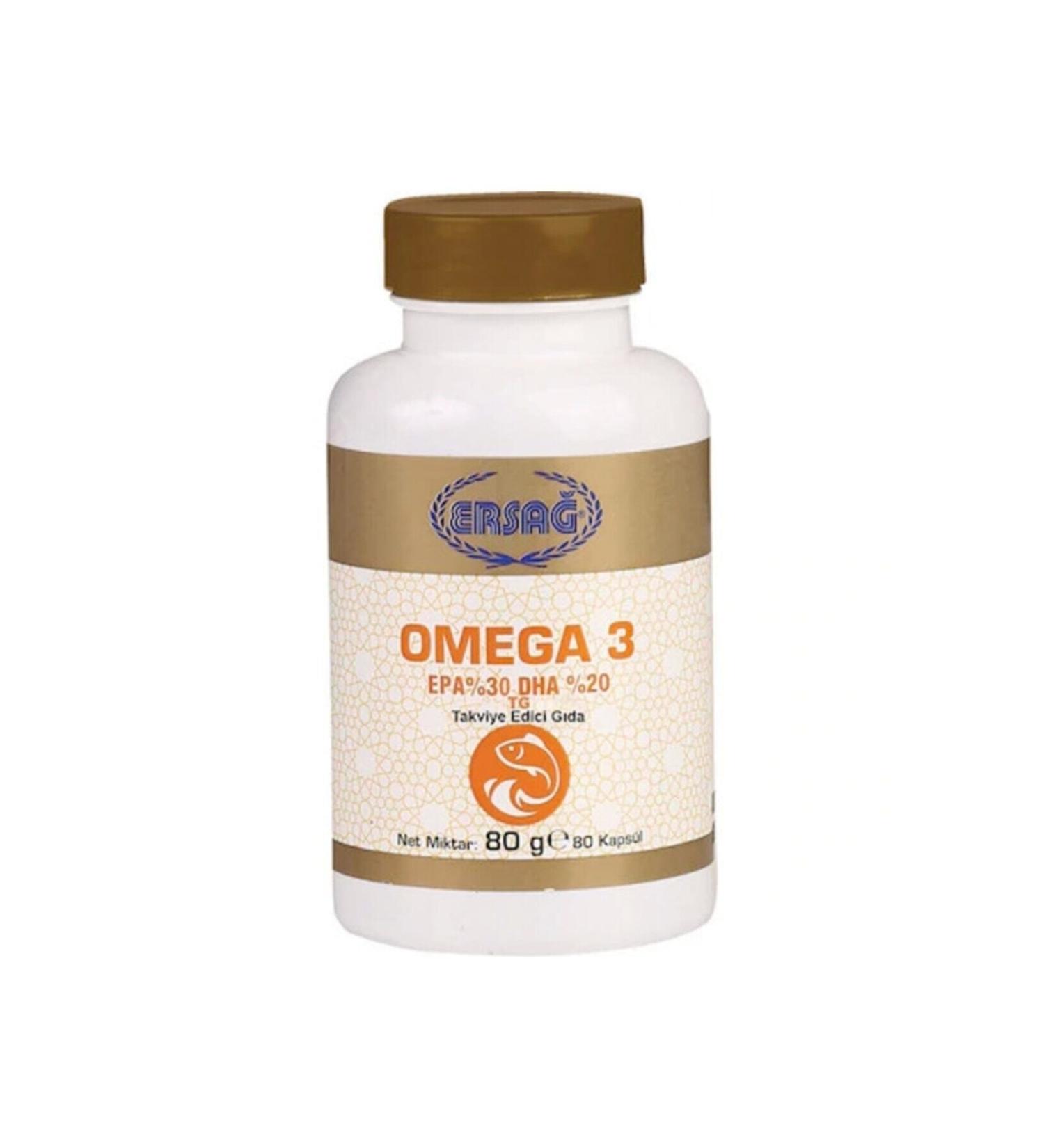 Ersag Omega 3 80 Capsules