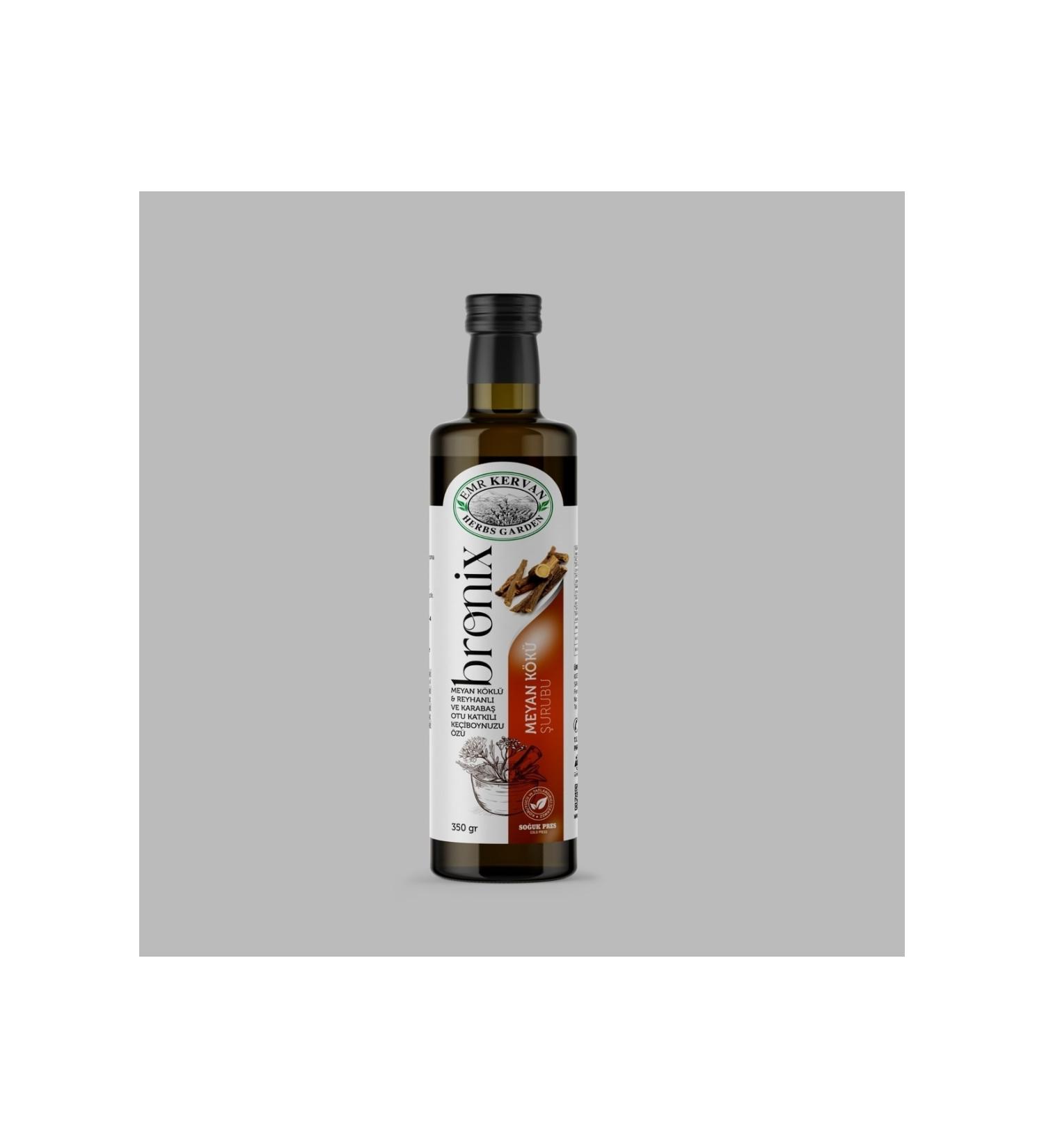 Emr Kervan Herbs Garden Bronix Licorice Root & Basil and Carob Extract with Black Pepper 350gr