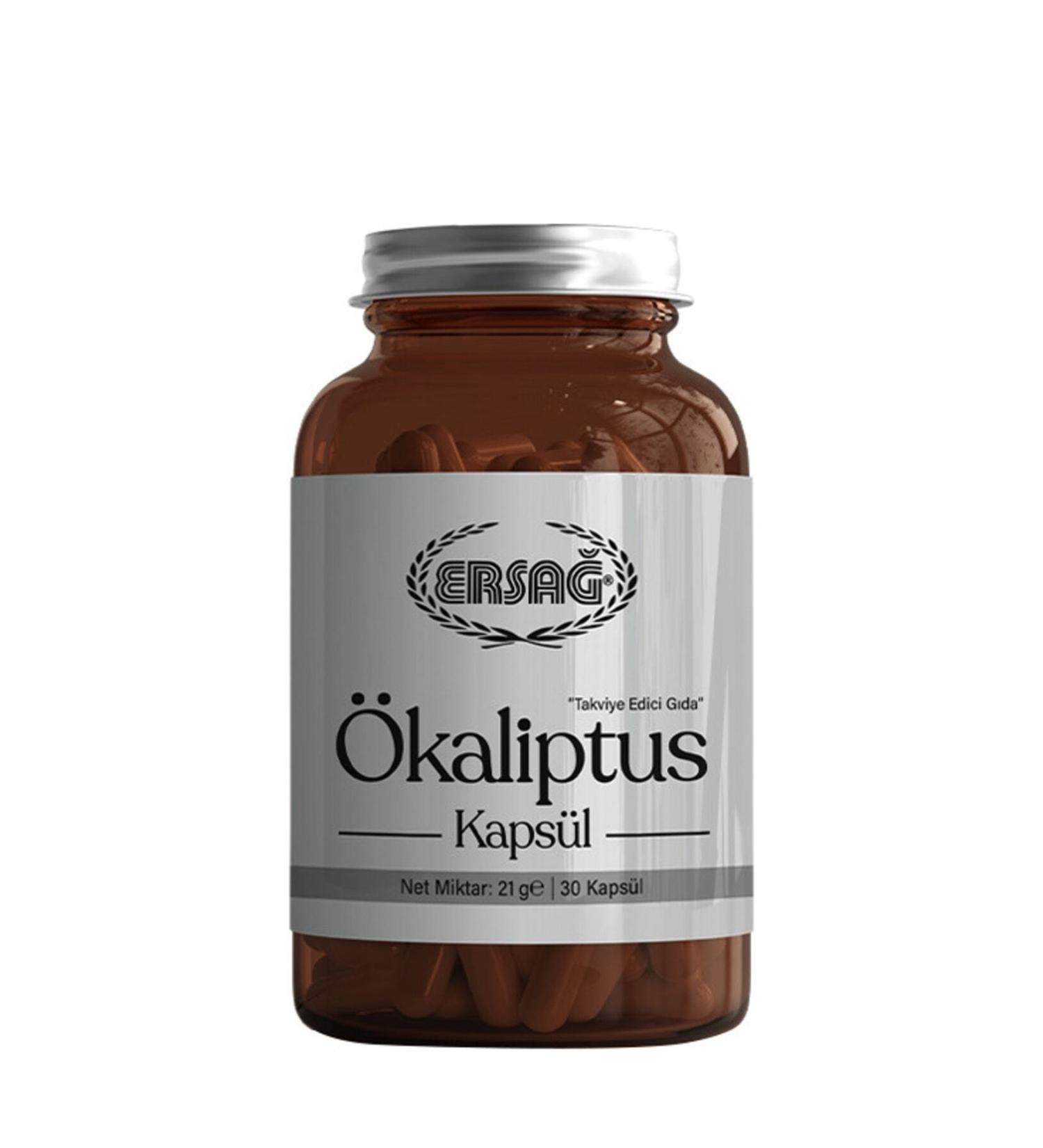 Ersa Eucalyptus 60 Capsules Supplementary Food Set of 2