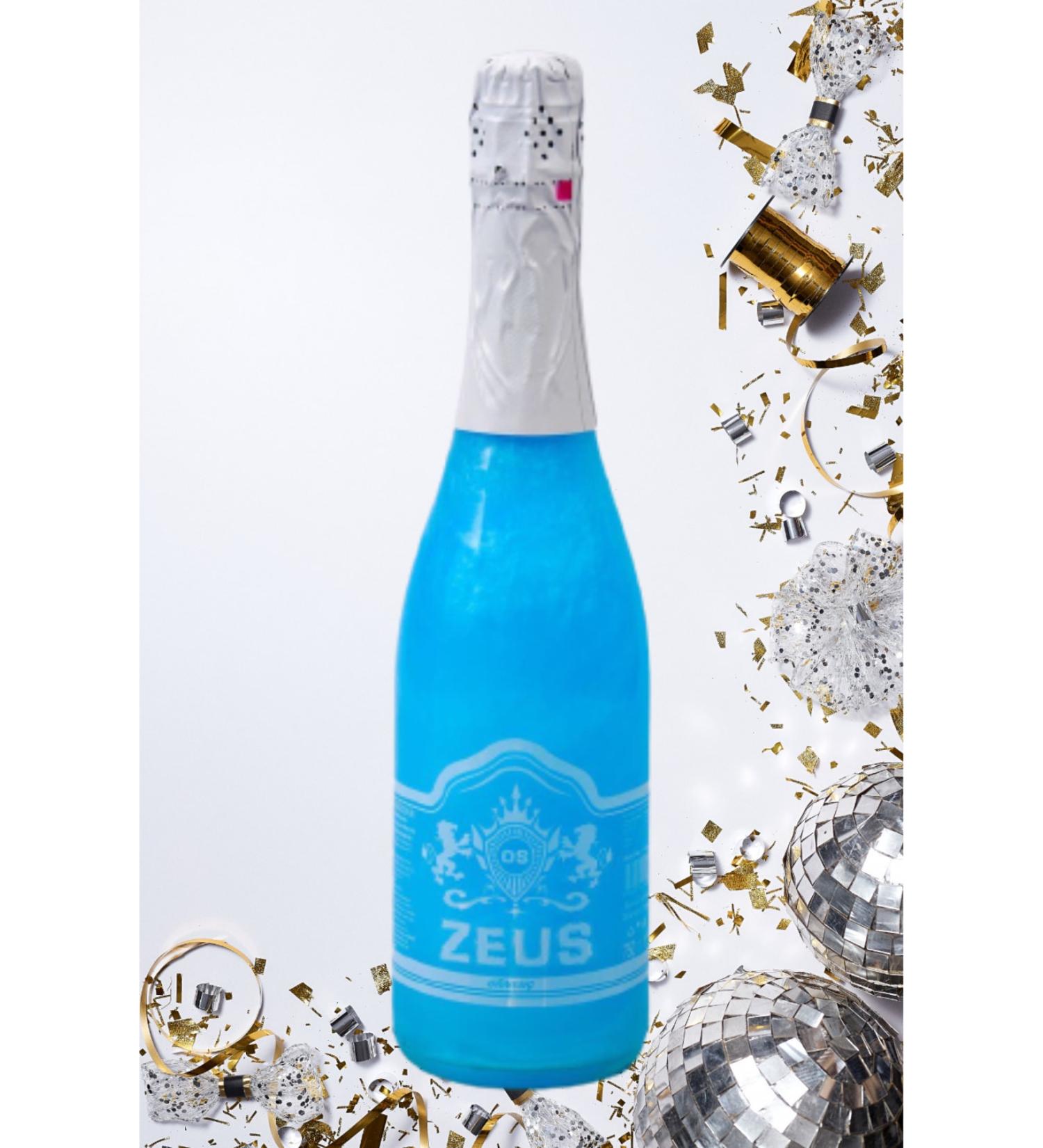 OS ZEUS Non-Alcoholic Sparkling Champagne Blueberry&Pineapple Flavored (party Bride To Be) (non-alcoholic Champagne)