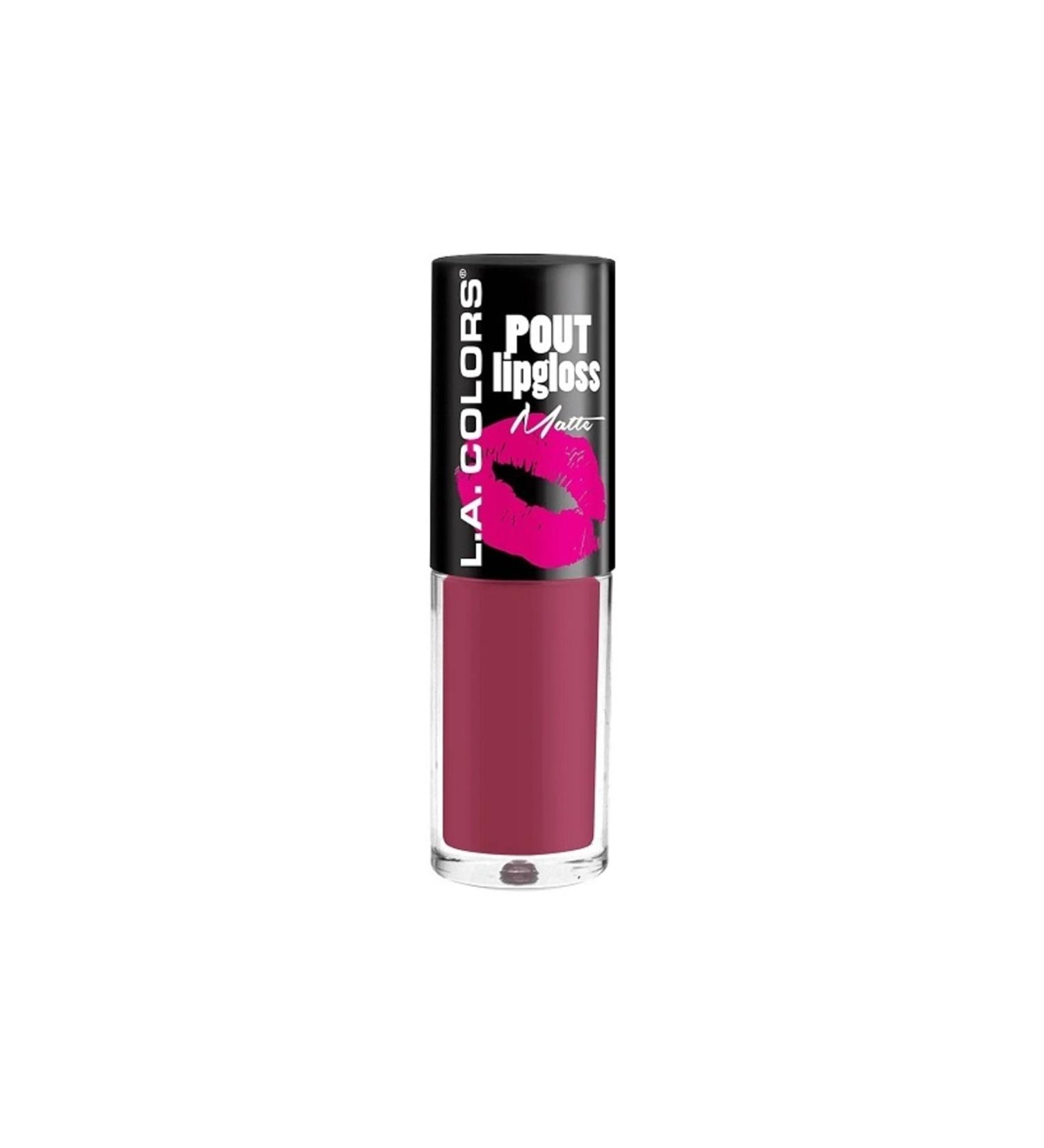 LA Colors Pout Matte Lipgloss Kissable