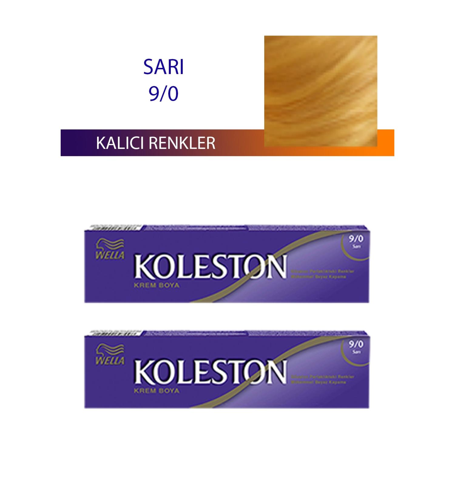 Wella TOPTANBULURUM 2 Single Tube Hair Dye Yellow 9/0