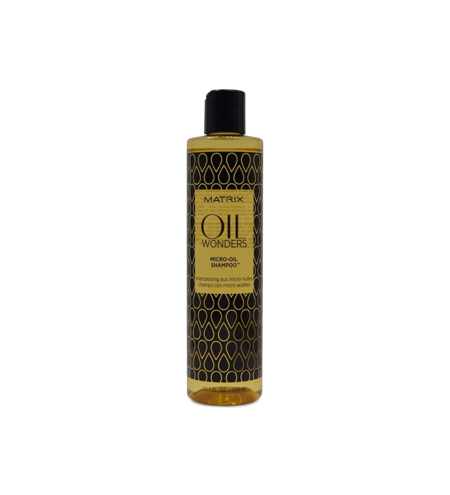 Matrix Shine Argan Oil Enriched Nourishing Oil Wonders Micro-oil Shampoo 300 Ml