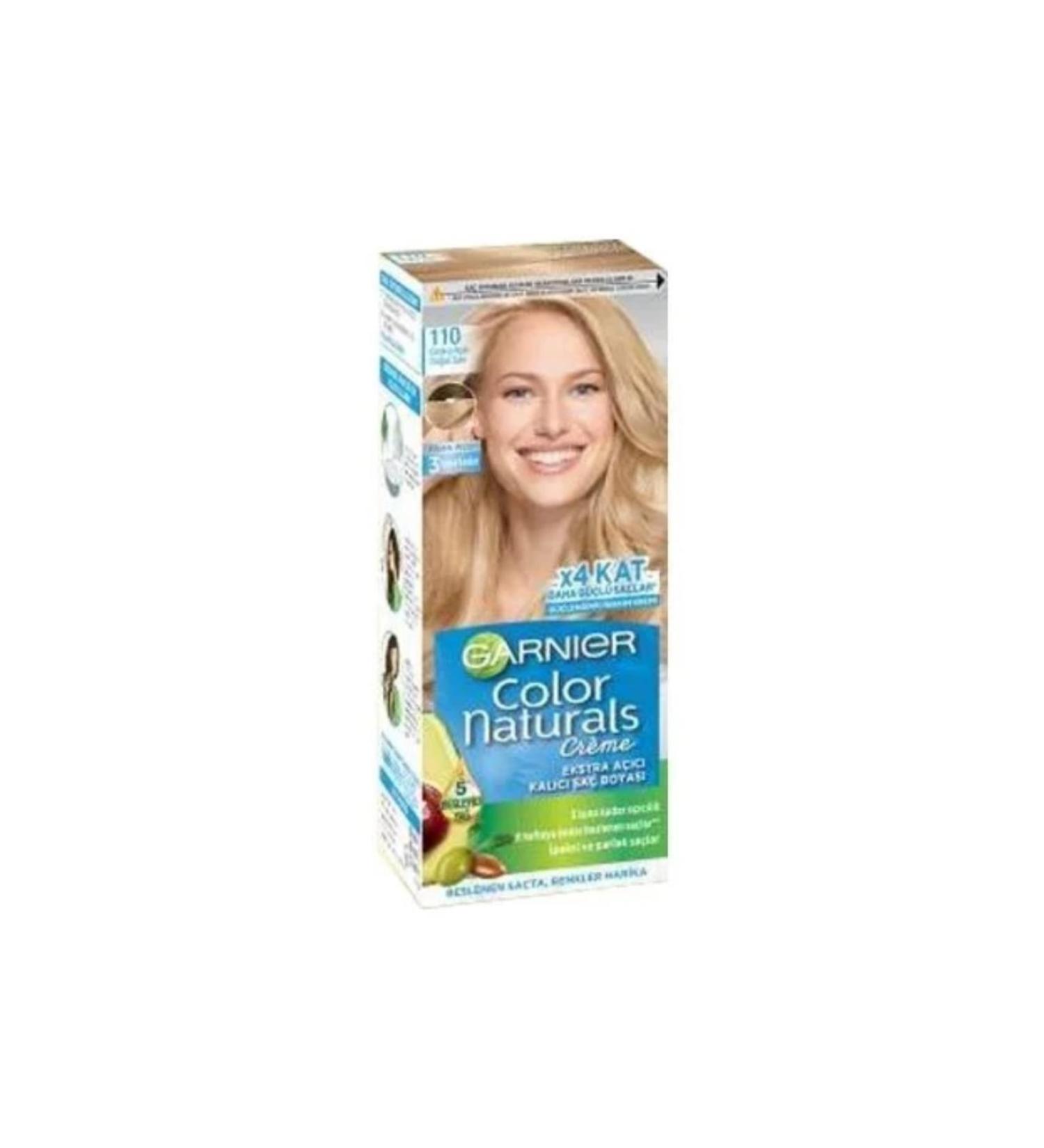Garnier Color Naturals Cream Hair Dye 110 Extra Light Natural Blonde