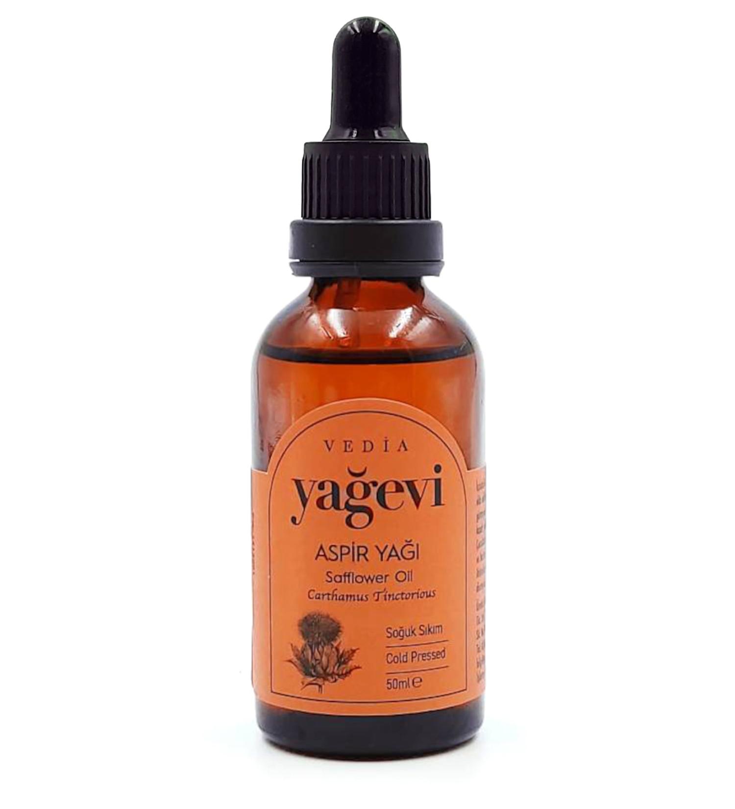 Ya evi Cold Pressed Safflower Oil (0 Pure) 50 ml - Buy Online on GoSupps.com