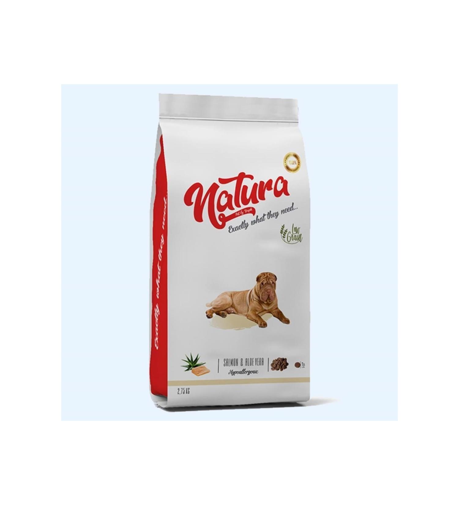 Natura Salmon Aloe Vera Hypoallergenic Dog Food 2.75 Kg
