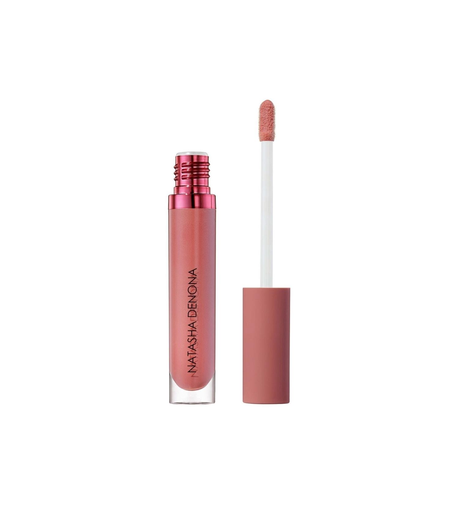 natasha denona i need a rose long lasting lip gloss peony
