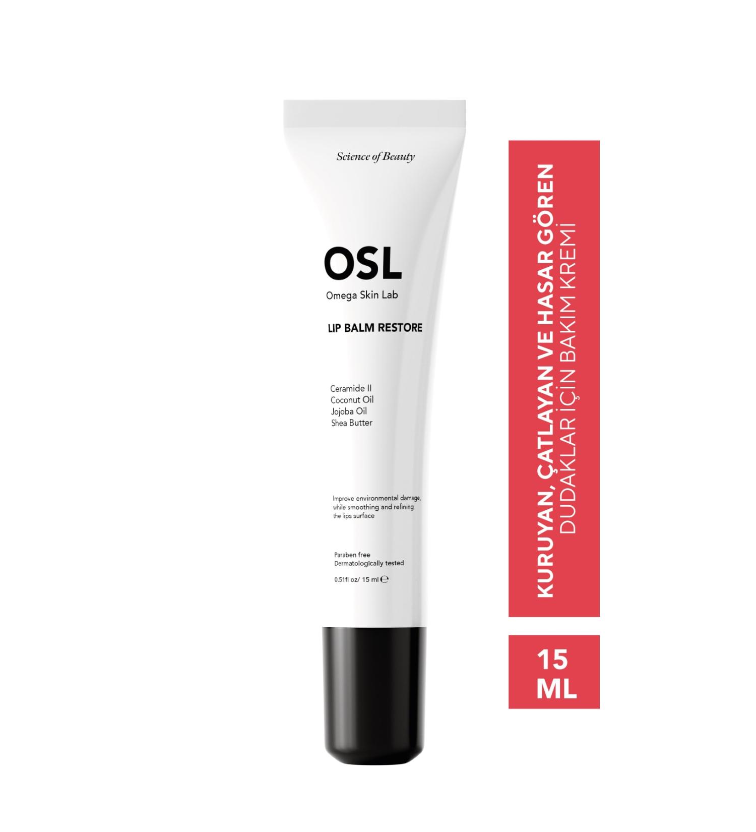 OSL Omega Skin Lab Lip Balm Restore 15ml