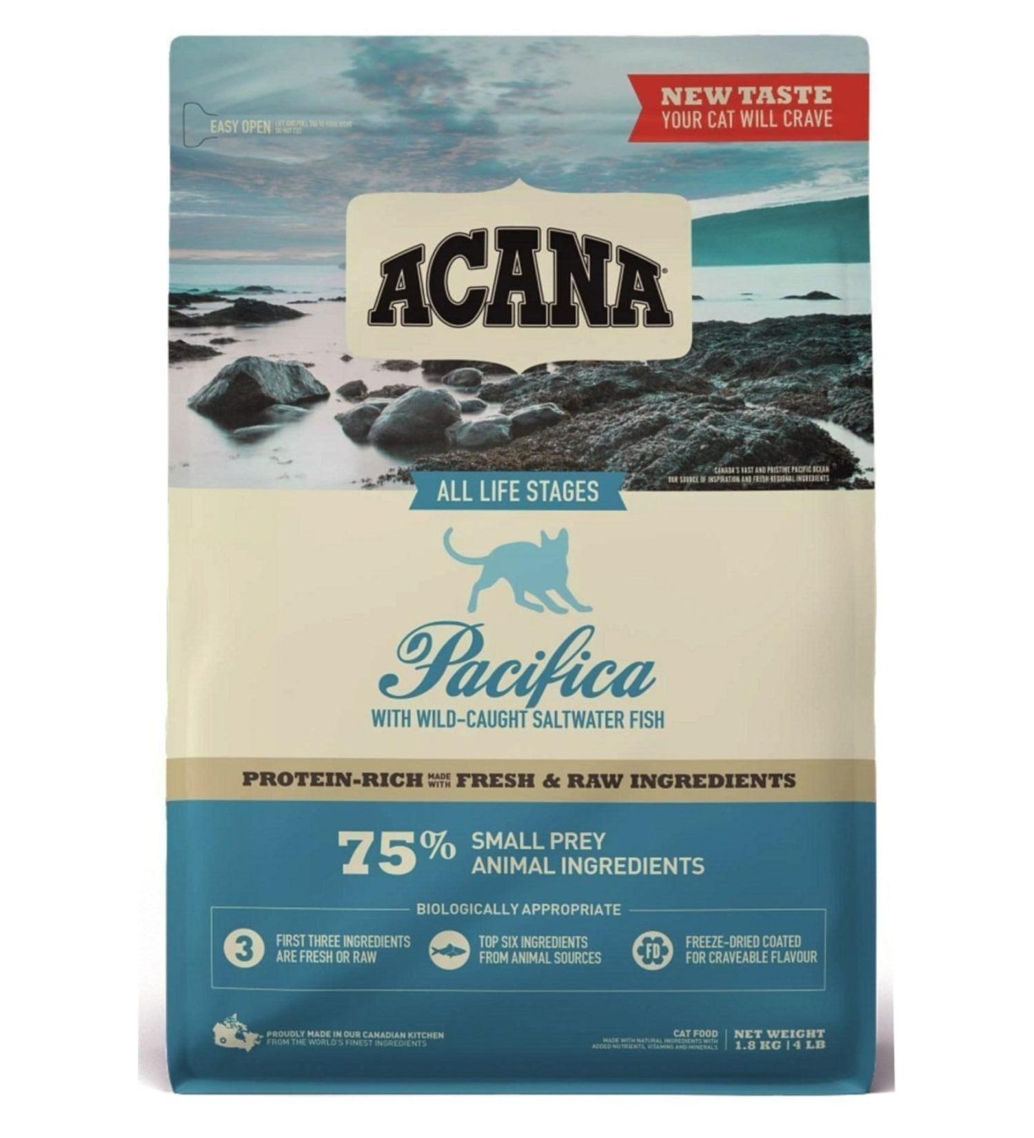 General Hobby Acana Pacifica Cat Fish Grain Free Cat Food 1.8 Kg