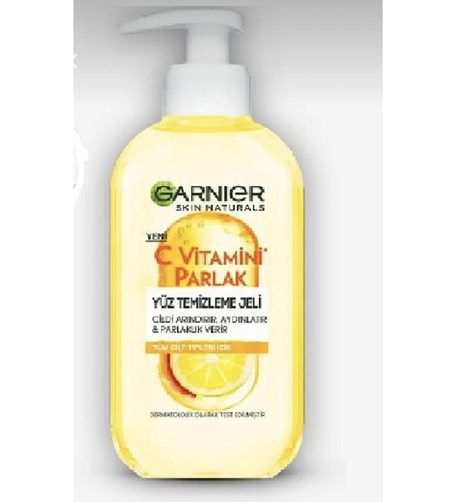 Garnier Vitamin C Bright Facial Cleansing Gel 200 ml