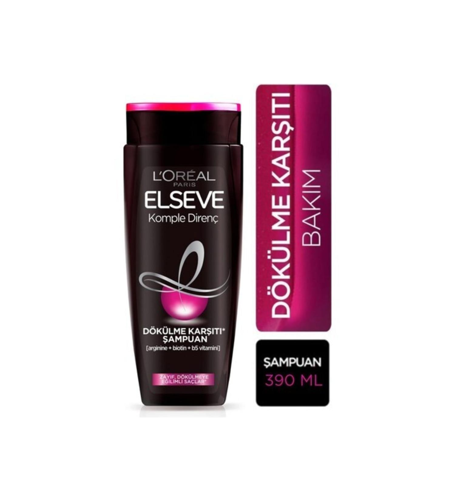 Elseve Complete Resistance Anti-Hair Loss Shampoo 390 Ml