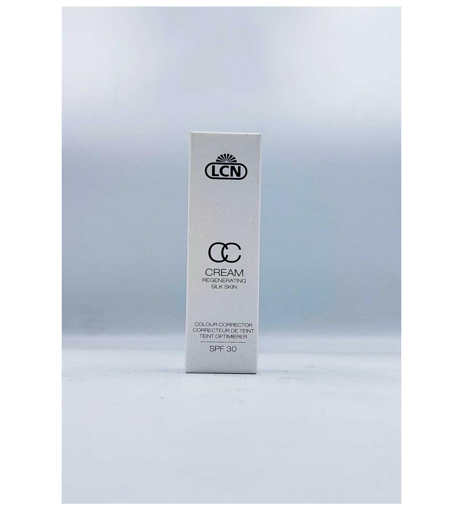 LCN CC Colour Corrector Cream Caramel Colour Corrector Cream Regenerating Silk Skin Spf30 Caramel
