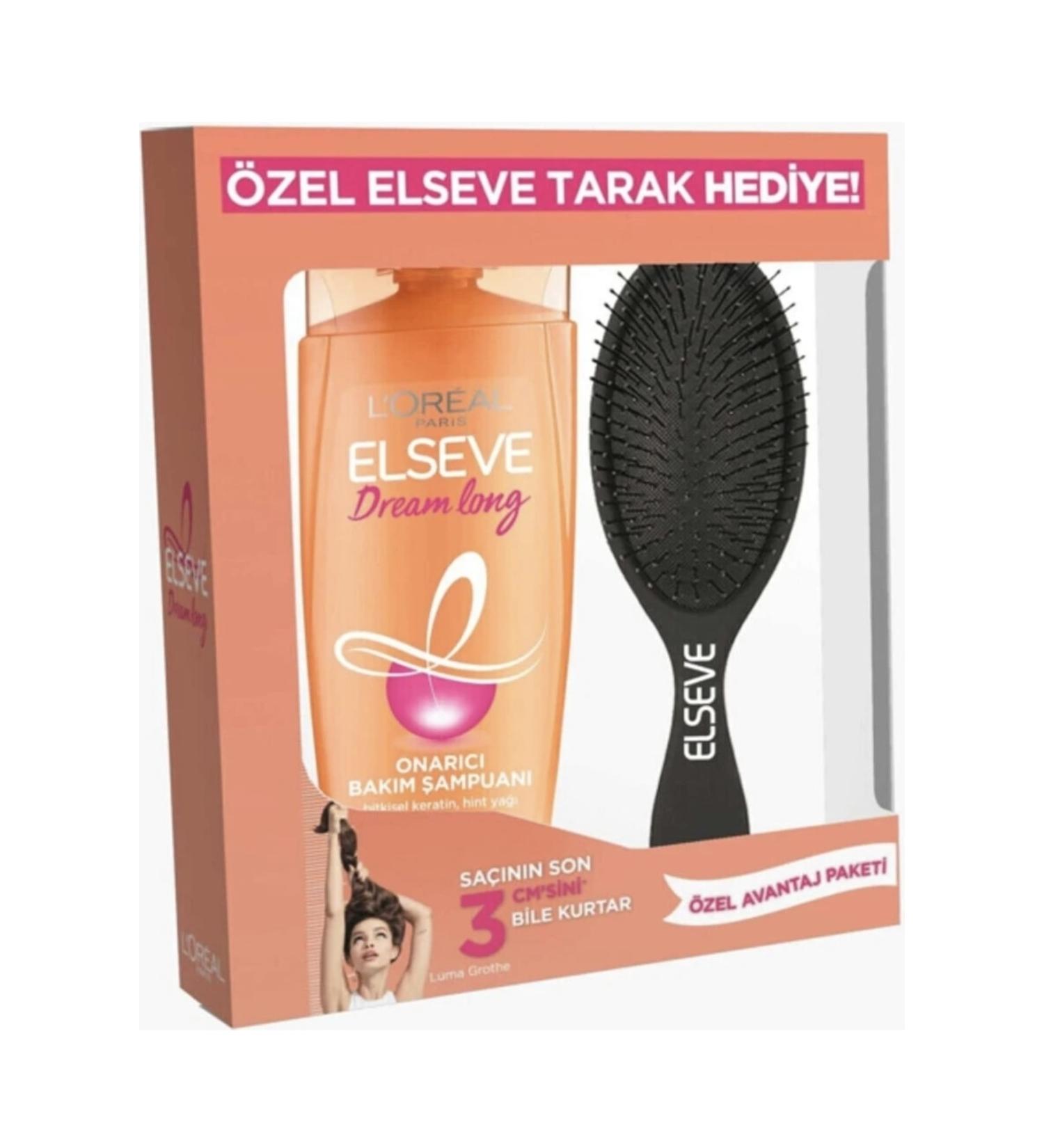 Elseve Dream Long Shampoo 450ml + Special Comb