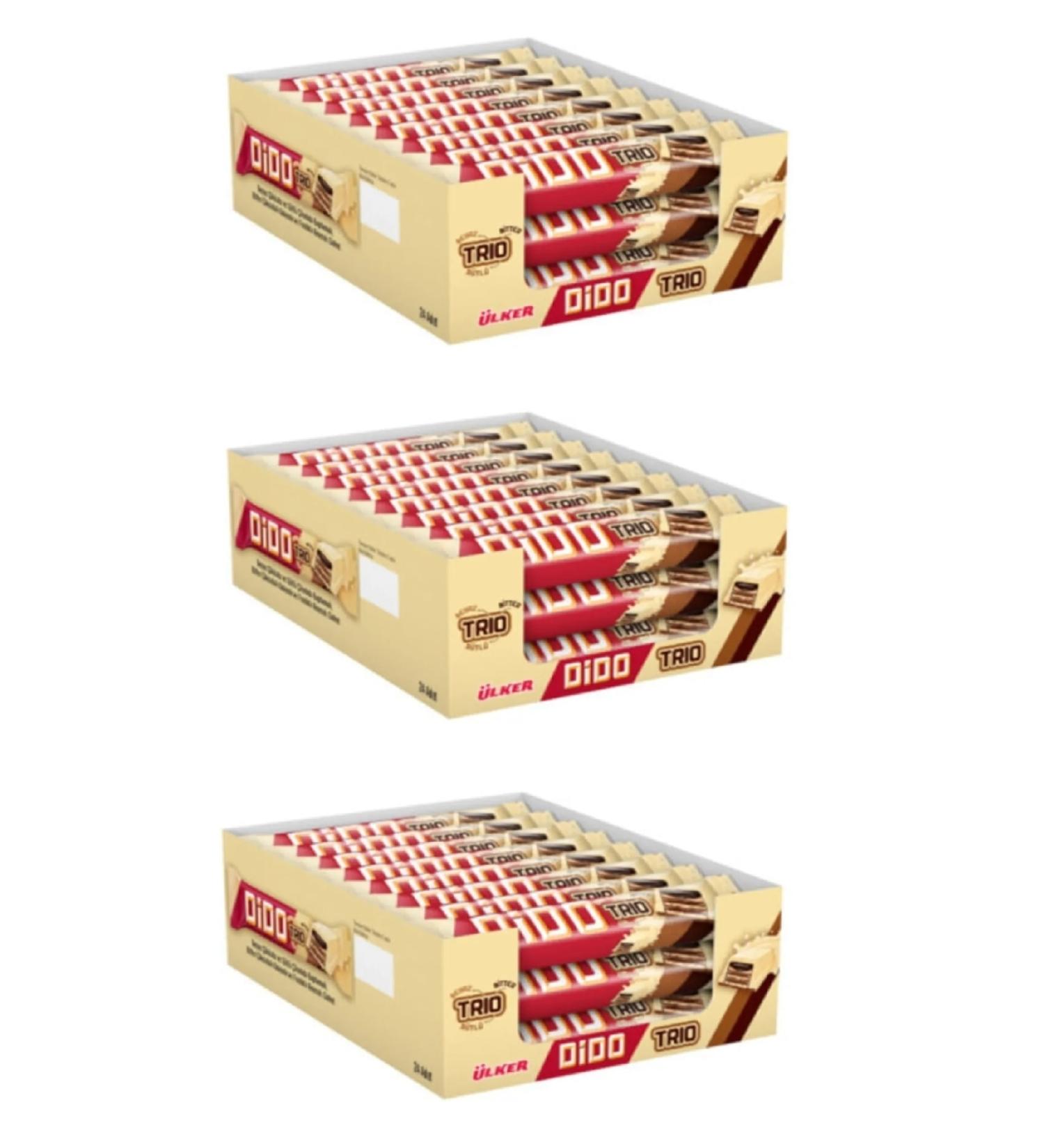 Ulker Dido Trio 36.5 Gr X 72 Pieces