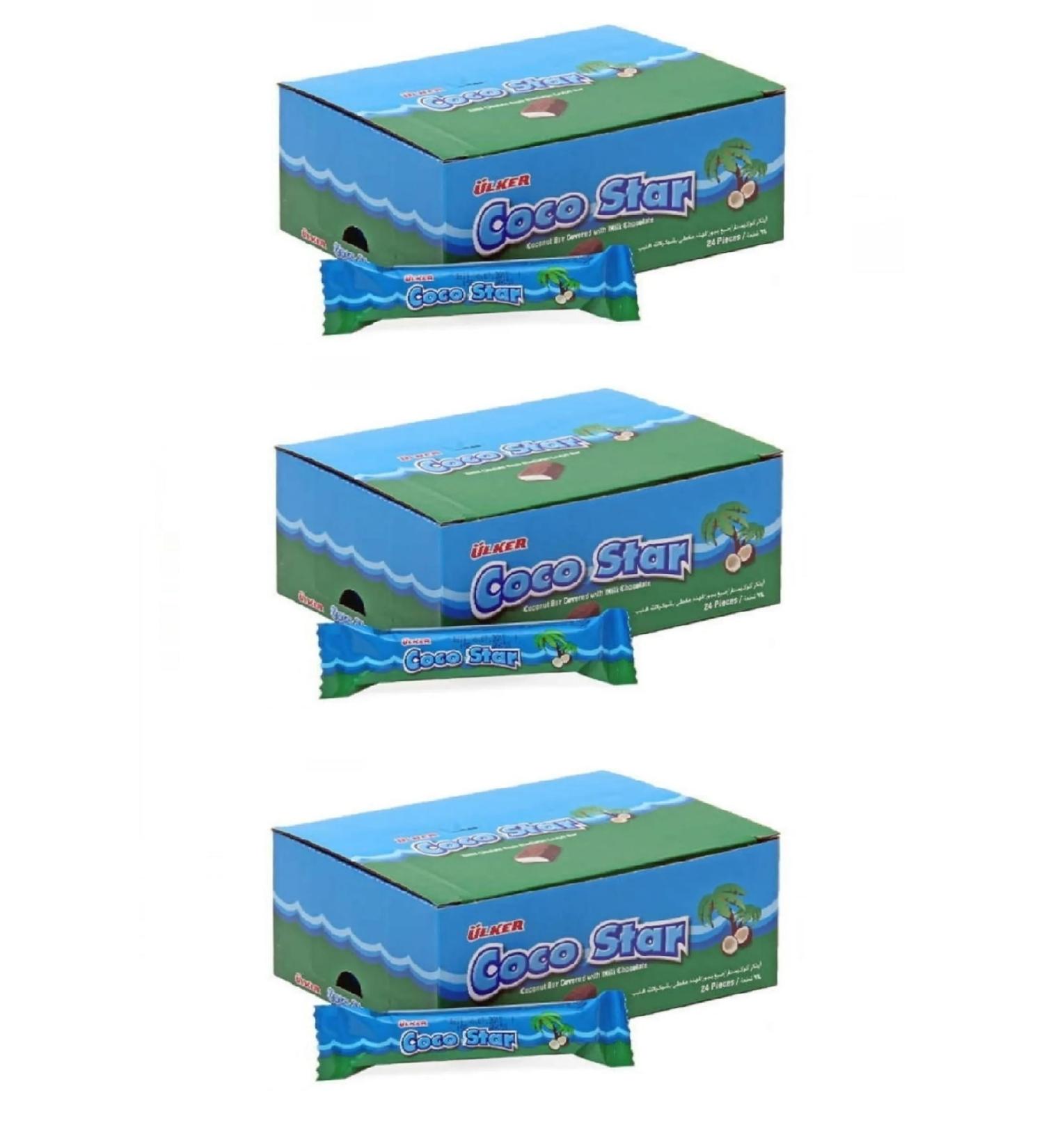 Ulker Cocostar 25 Gr X 72 Pieces
