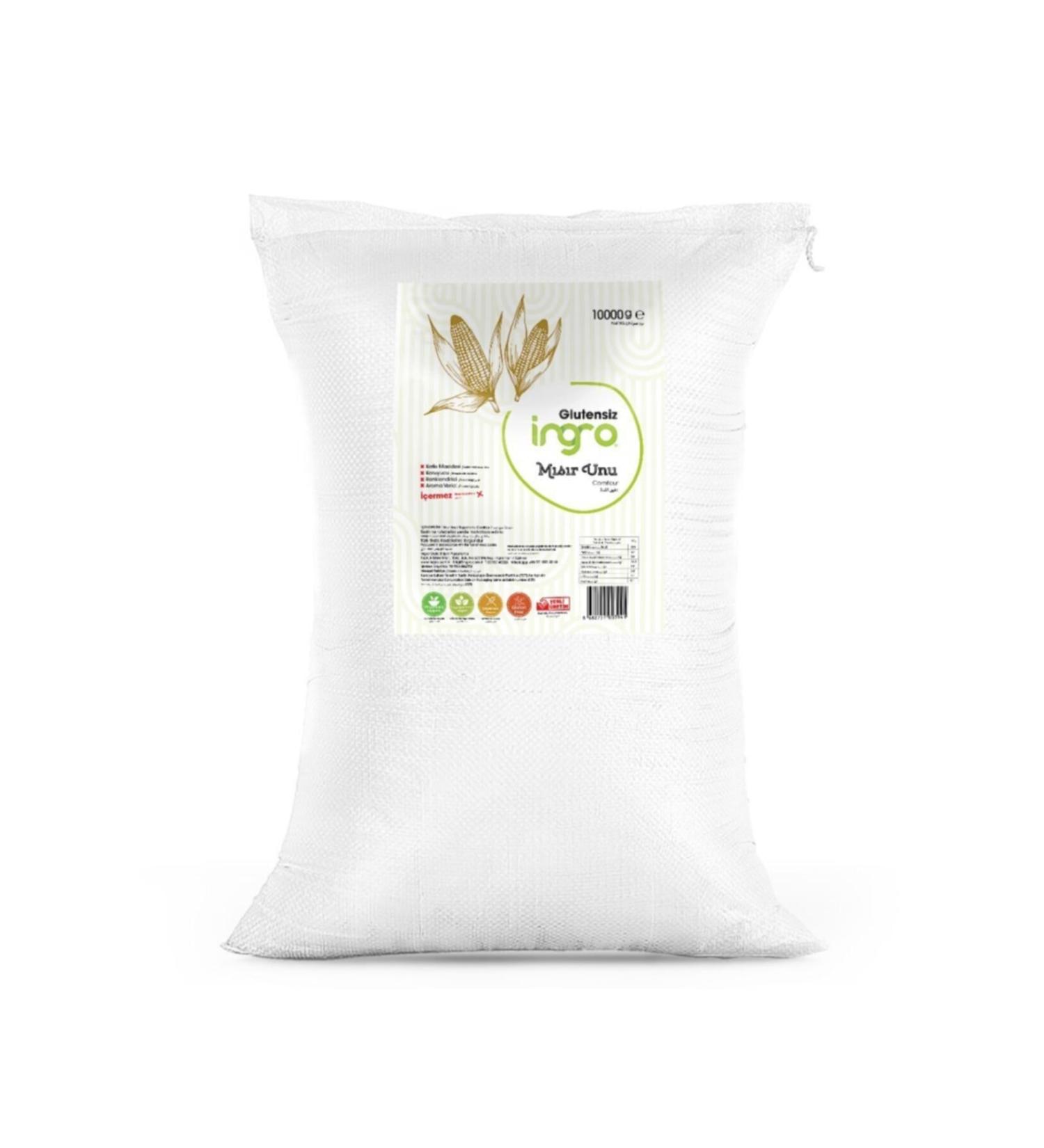 Ingro Gluten Free Corn Flour 10000 gr