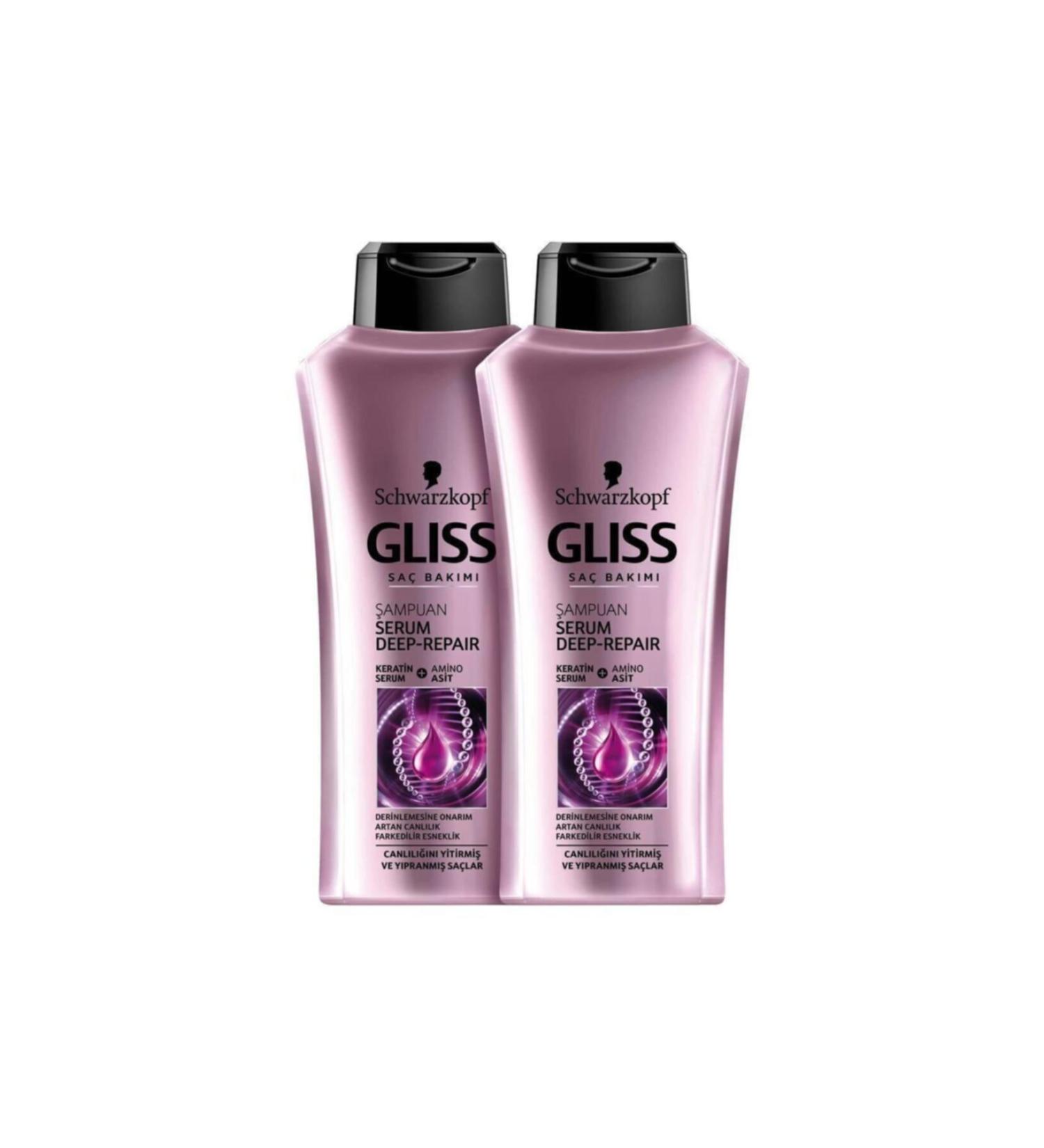Gliss Serum Deep Repair Shampoo 500 Ml