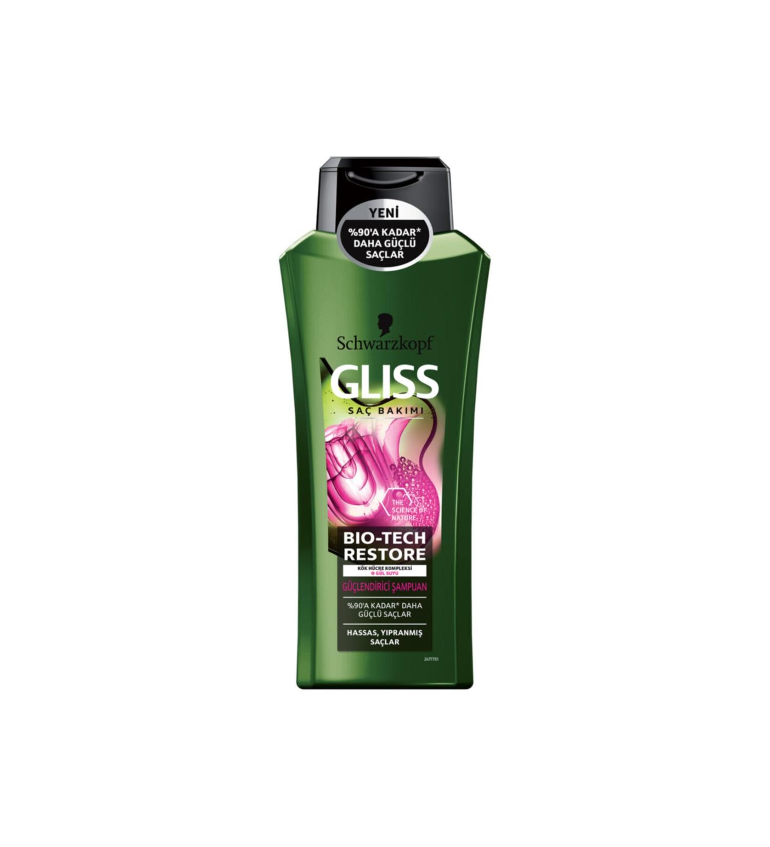 Gliss Bio-tech Strengthening Shampoo 525 ml