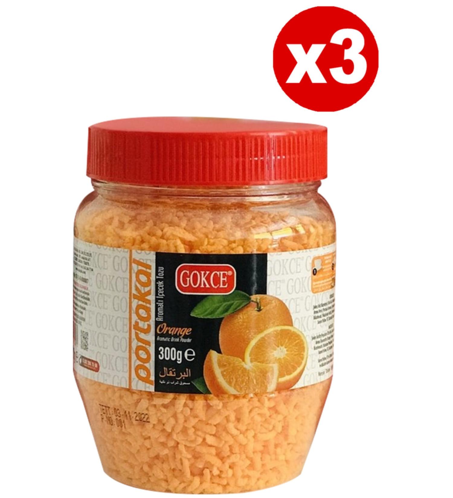 G K E Granular Drink Powder Orange 300 Gr X 3