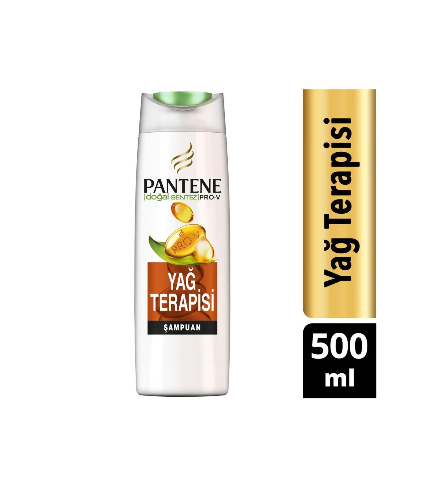 Pantene Shampoo 500 ml Oil Therapy Natural Synthesis