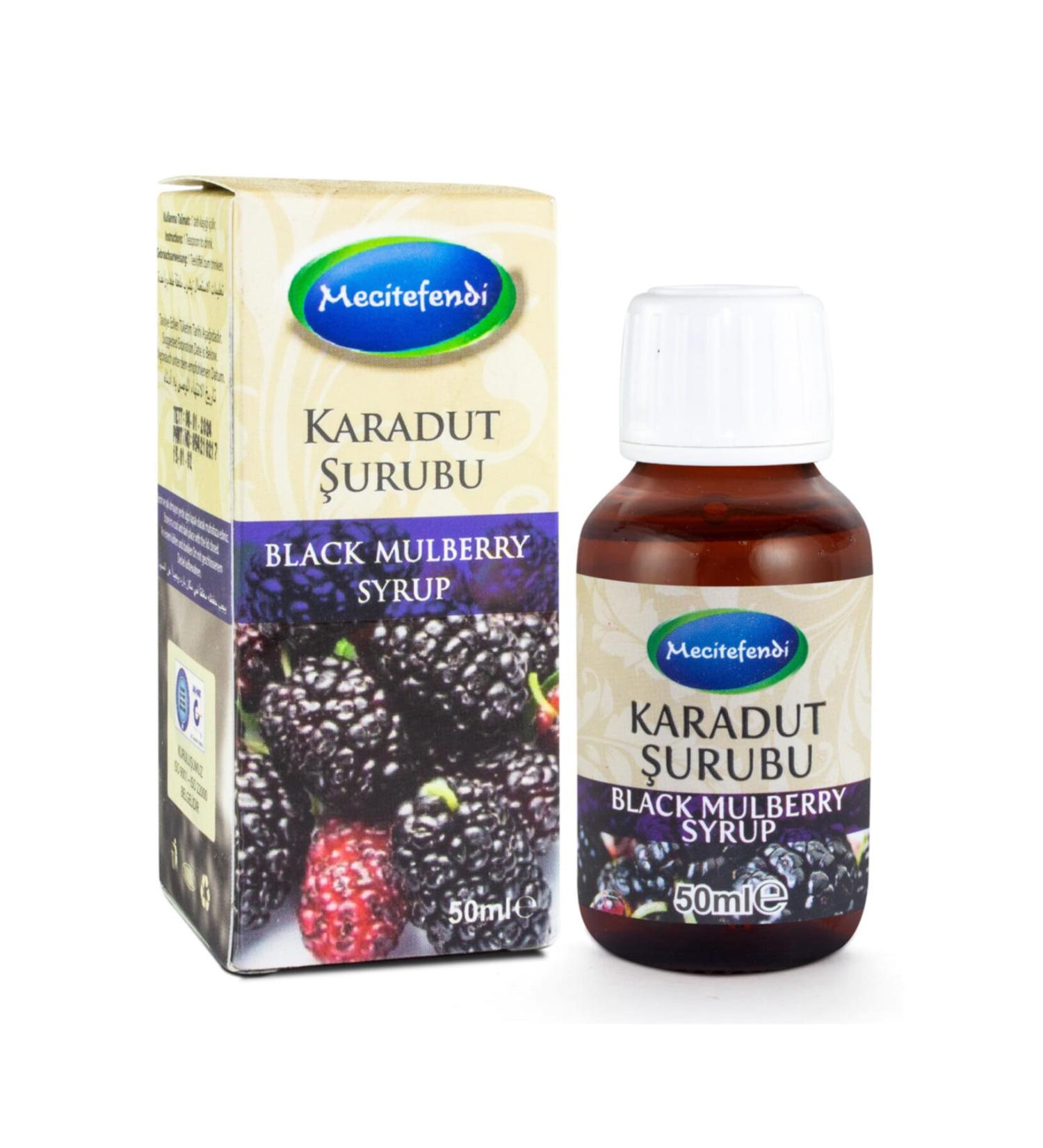 Mecit Efendi Black Mulberry Syrup 50 Ml