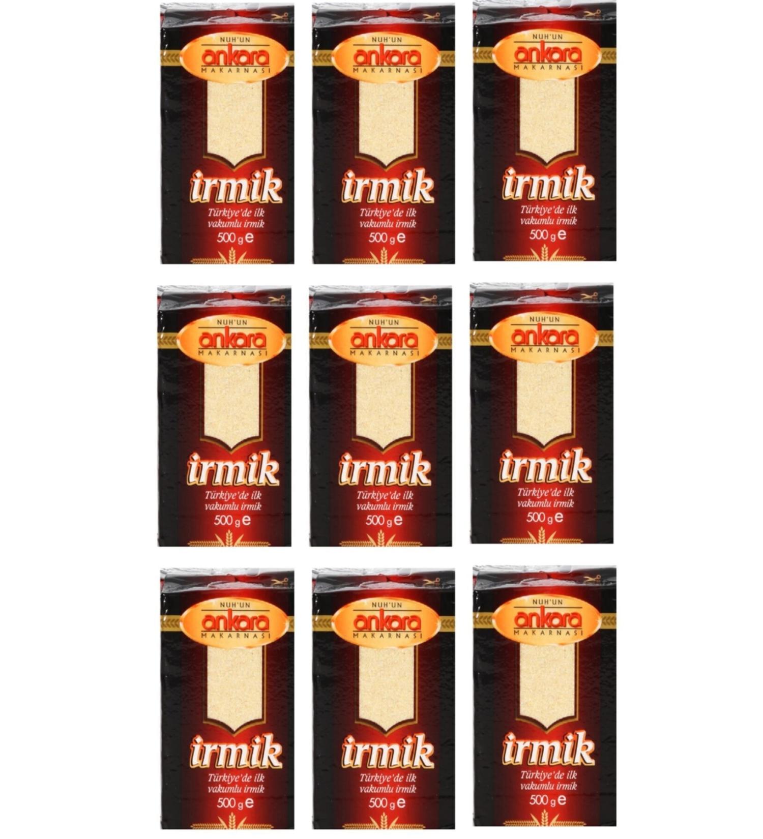 Ankara Semolina 500 gr X 9 Pieces