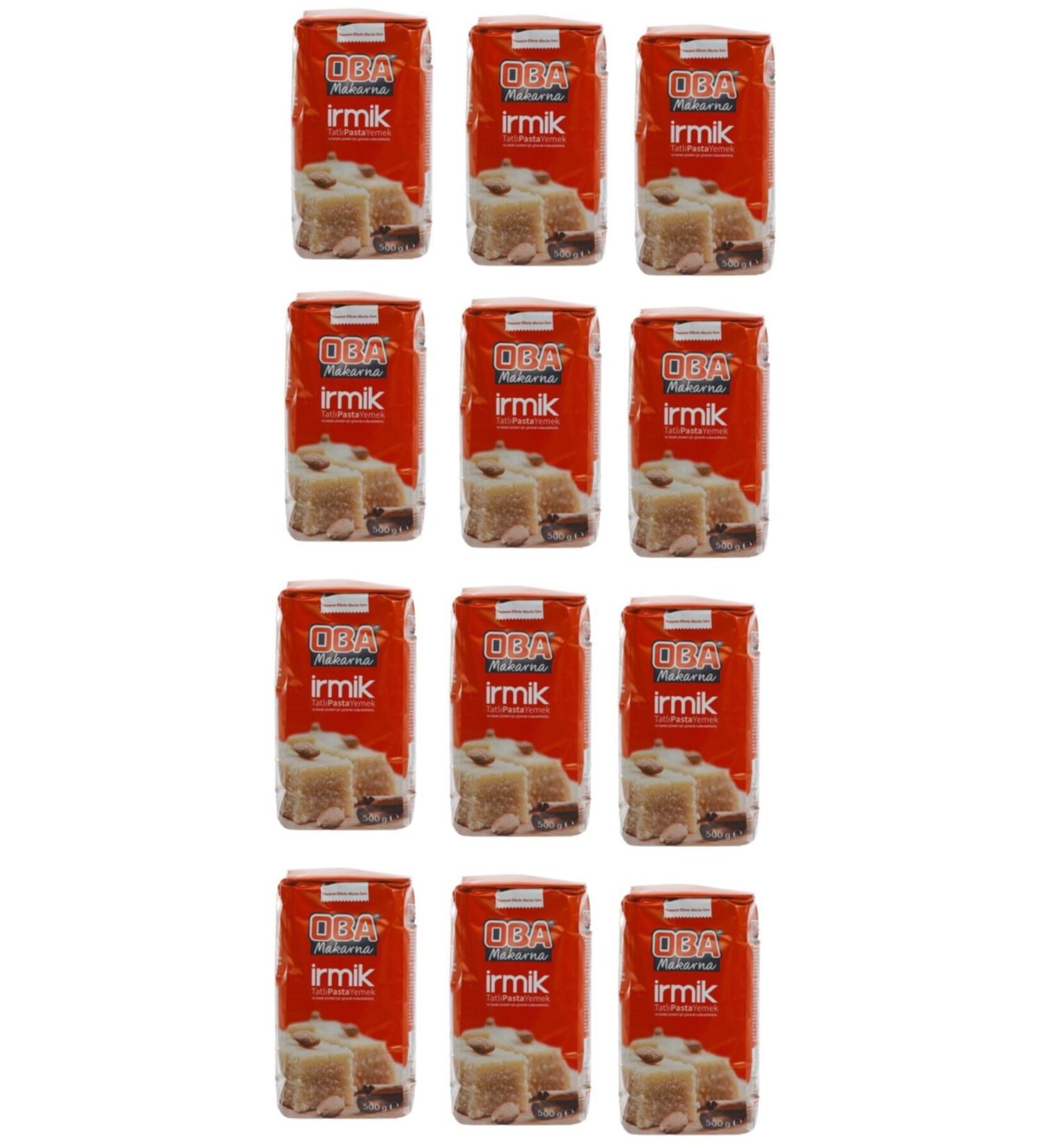 OBA Semolina 500 gr 12 Pieces