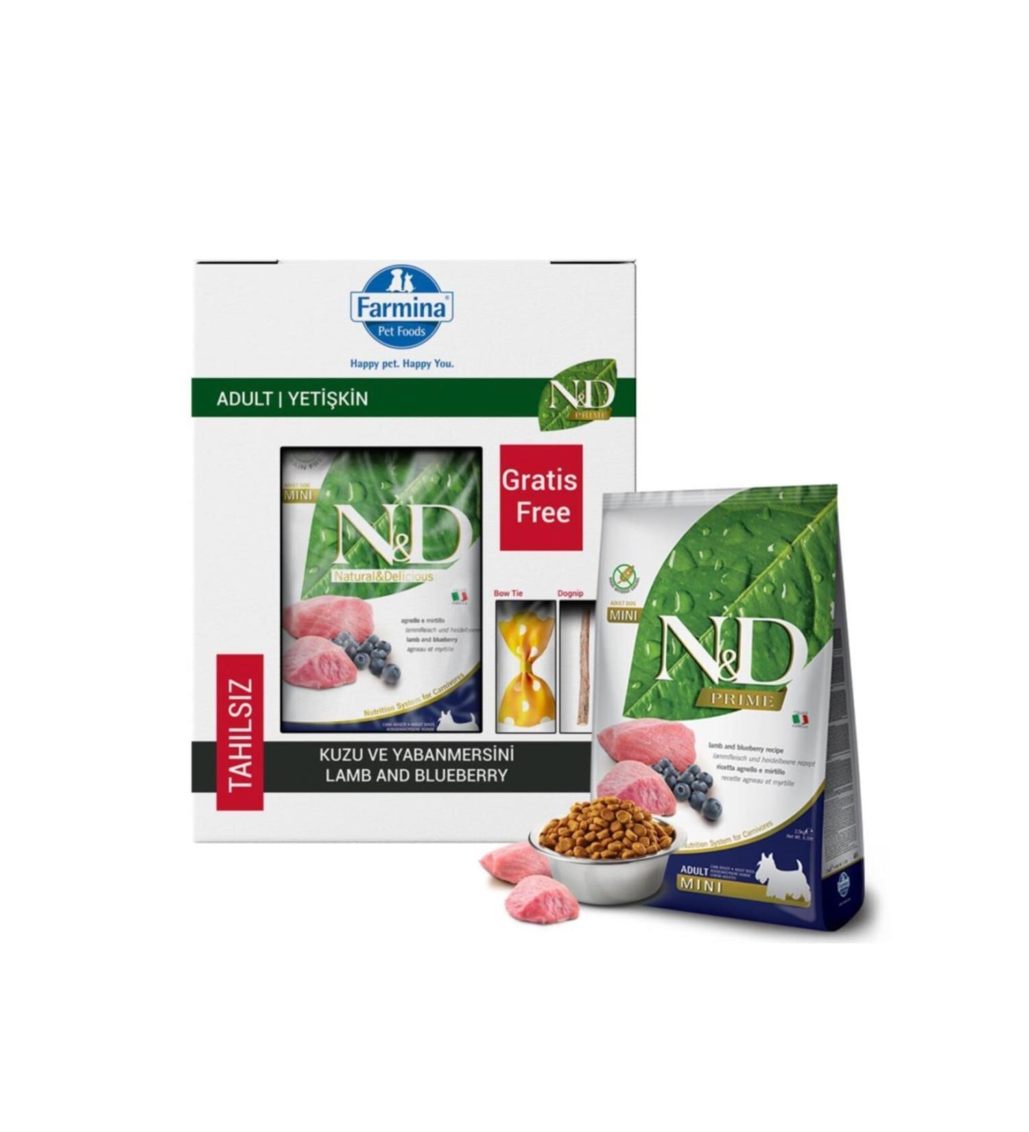 N & D Grain Free Mini Lamb Blueberry Small Breed Dog Food 2.5 kg