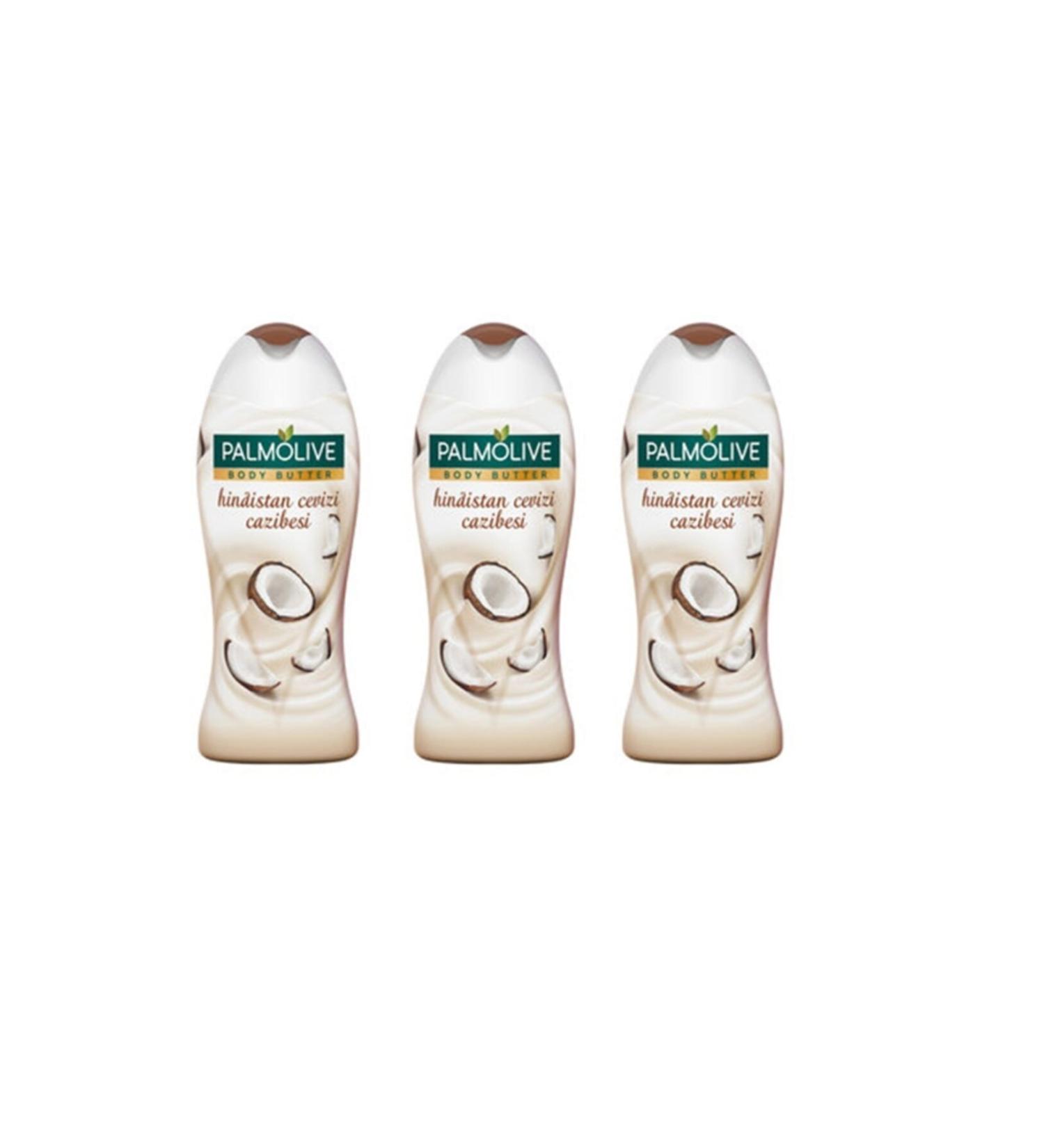 Palmolive Shower Gel Body Butter Coconut Charm 500 Ml X 3 Pieces