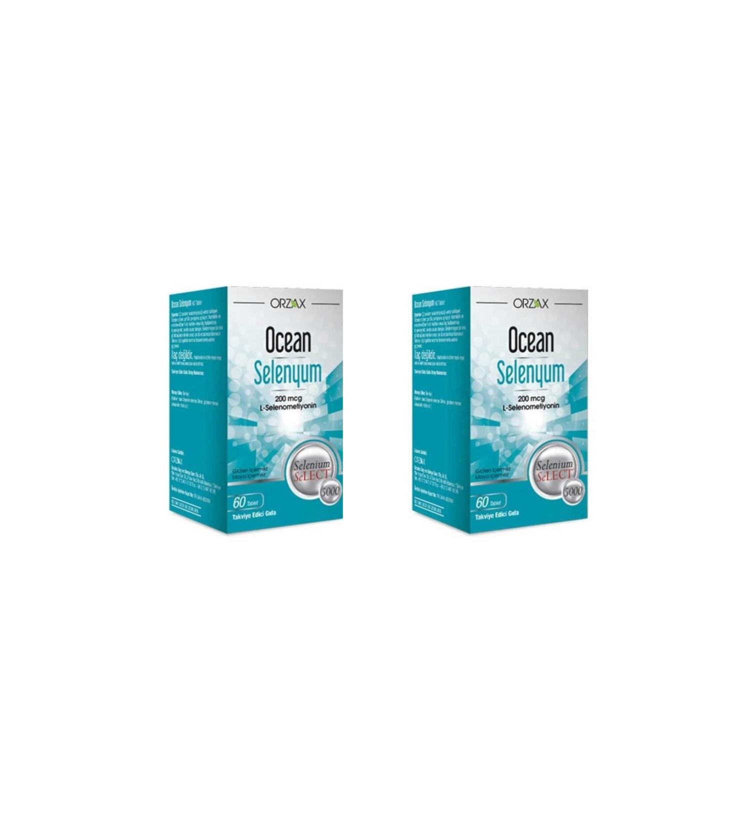 Ocean Ocean Selenium 60 Tablets 2 Pack
