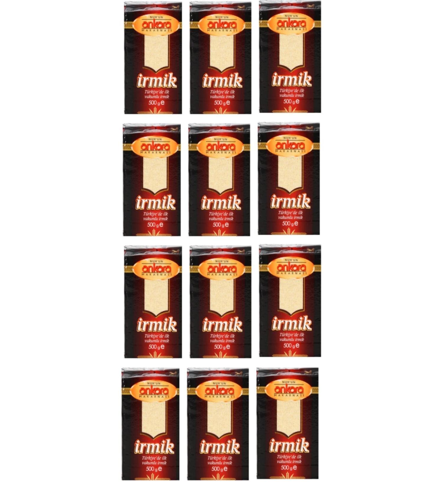 Ankara Semolina 500 gr X 12 Pieces