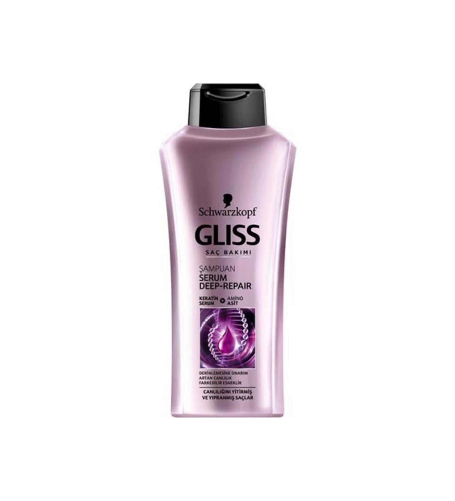 Gliss Shampoo 500ml Serum Deep Repair