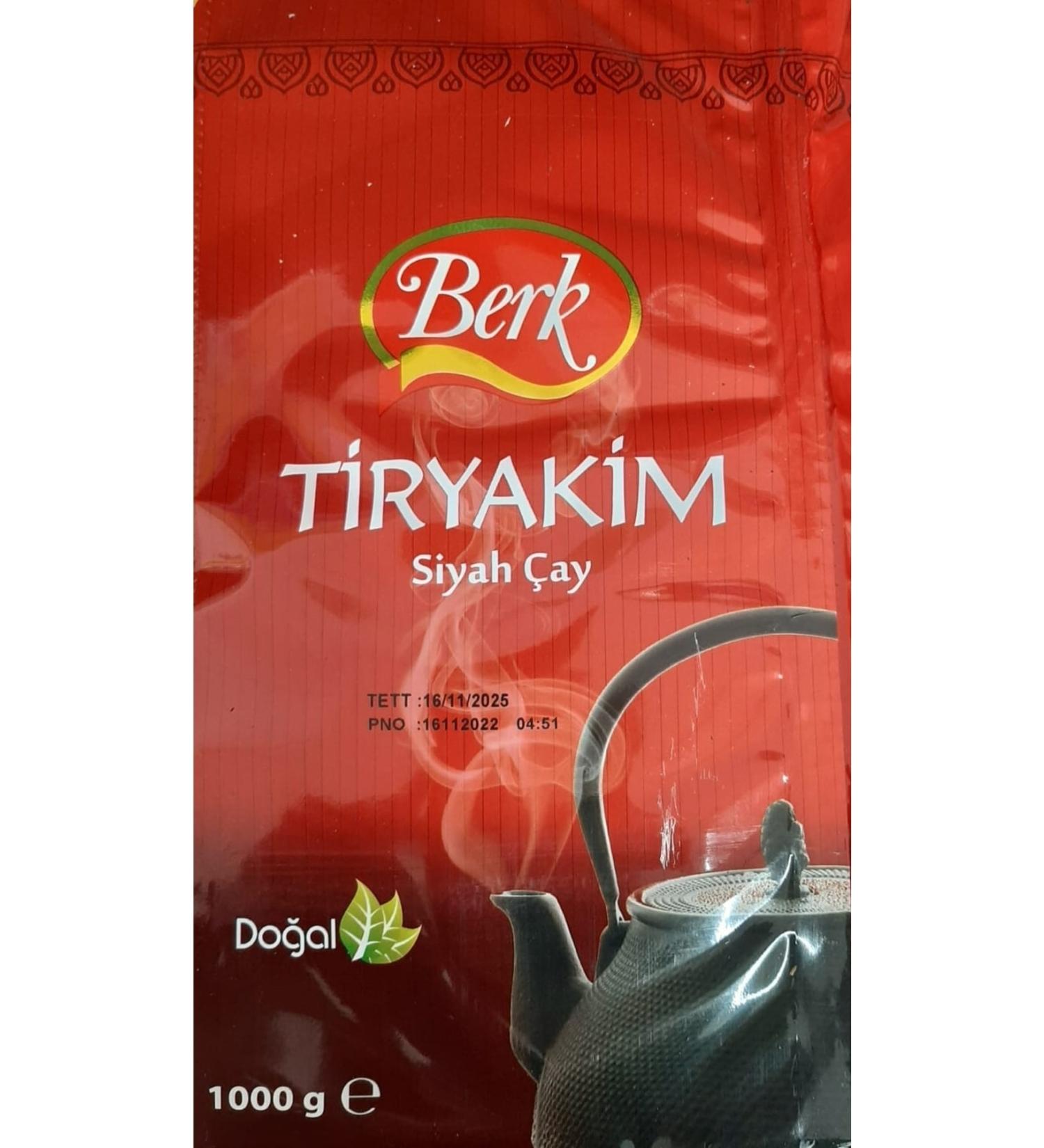 Berk Tiryaki Tea 1000 Gr