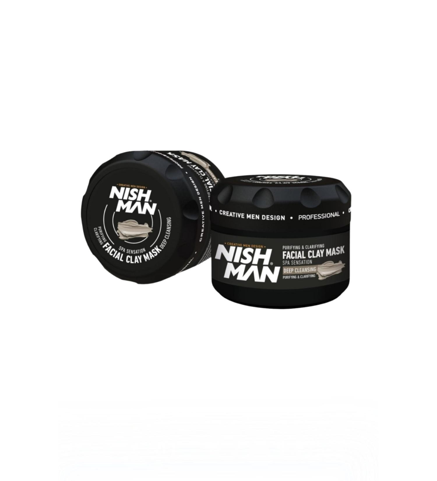 NISHMAN Pure Clay Detox Mask / Face Tone Equalizer / Acne Drying 450 Ml