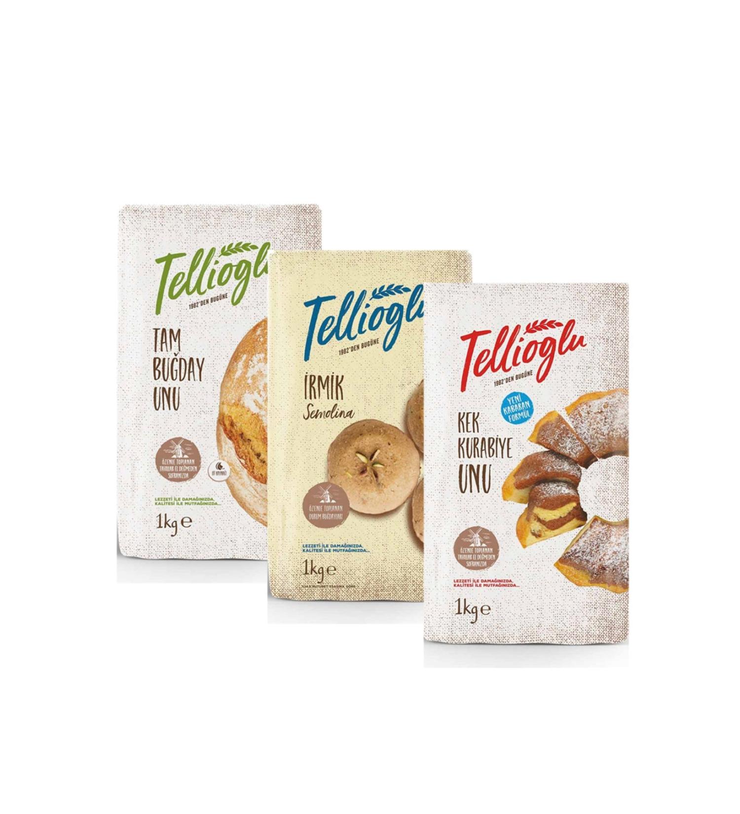 Tellio lu Mill Flours Set of 3