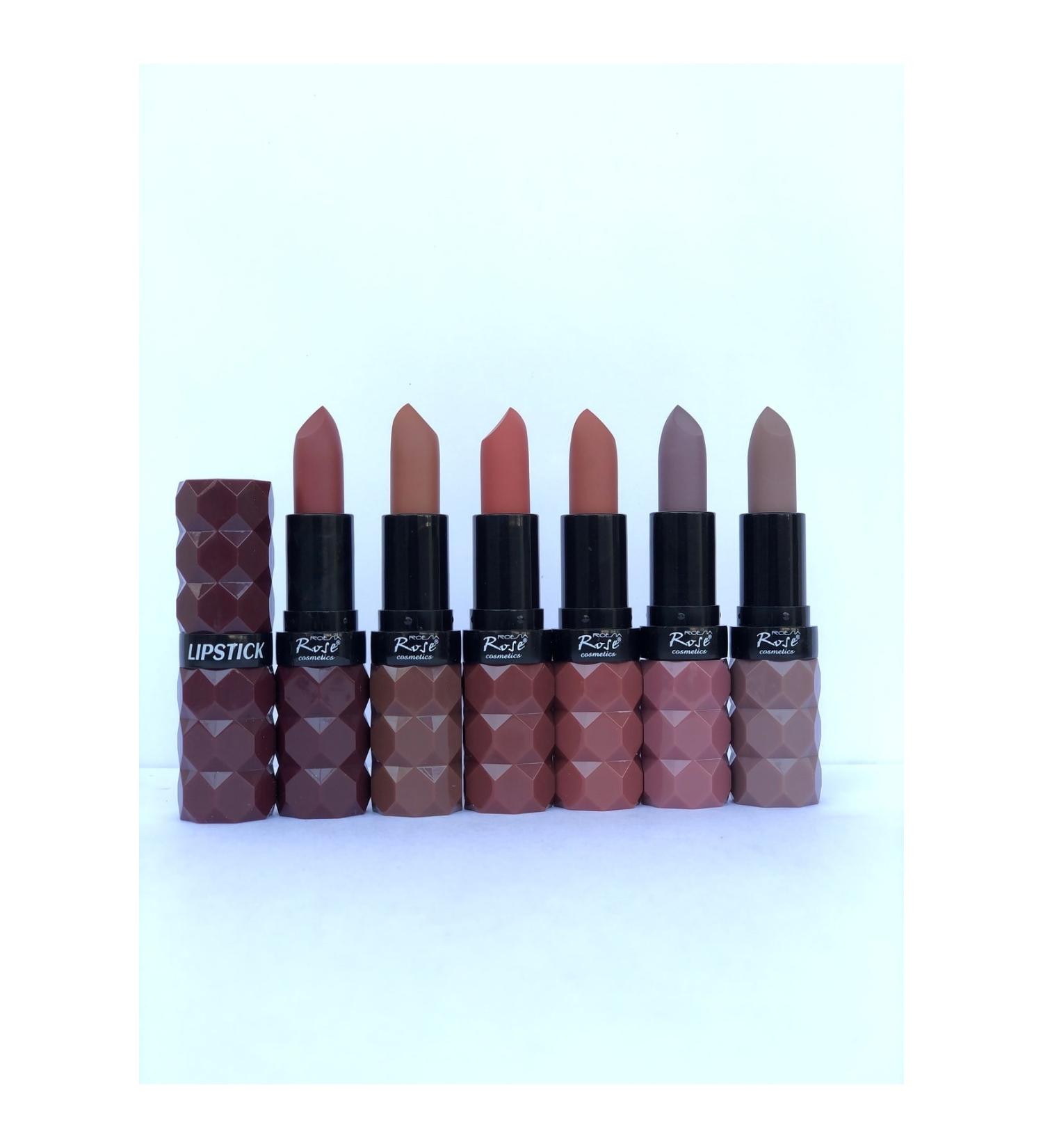 AILY COSMETICS Rose Matte Lip Stick 6-Piece Lipstick Series