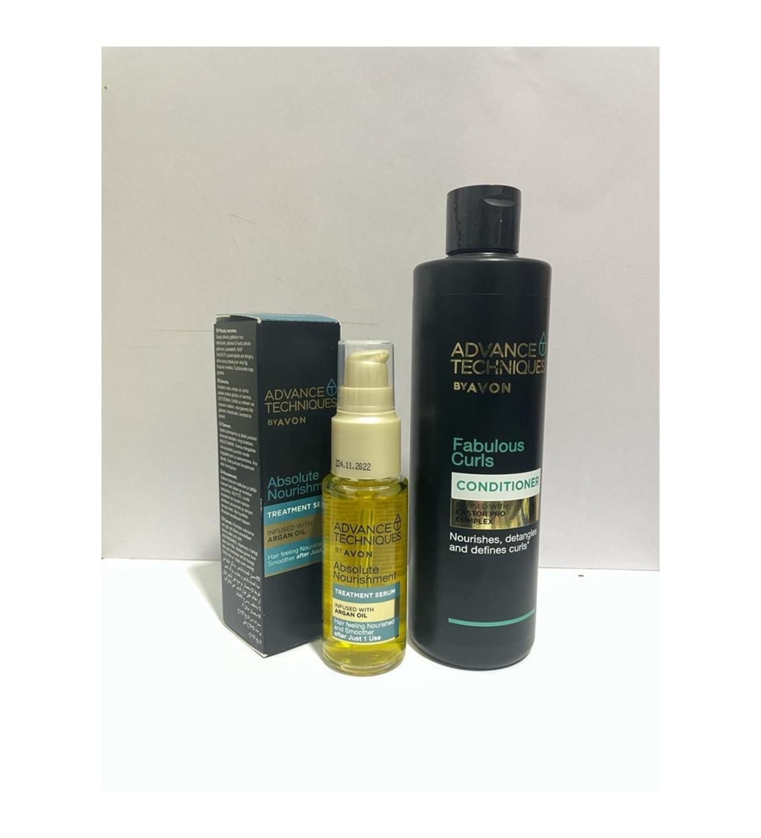 Avon Advance Techniques Argan Oil + Advance Techniques Fabulous Curls